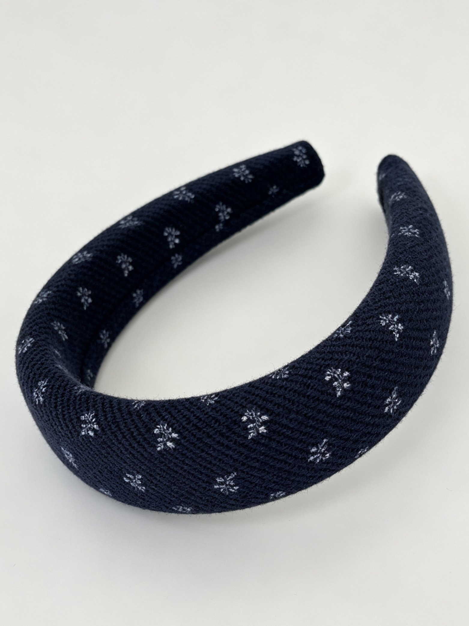 Floral Print Wide Sponge Headband