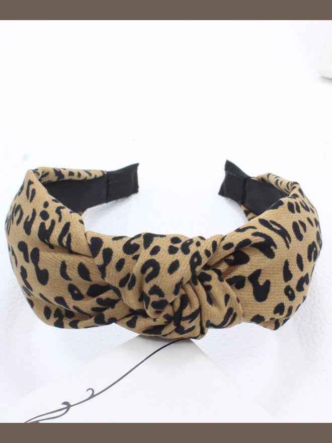 Mixed Color Wide Knotted Headband