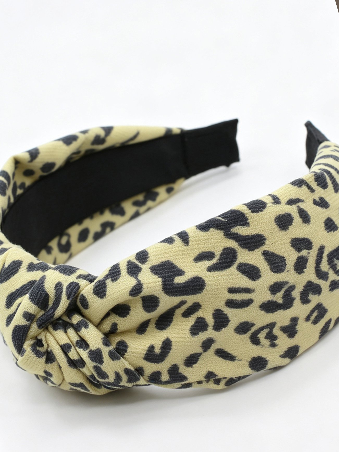 Mixed Color Wide Knotted Headband