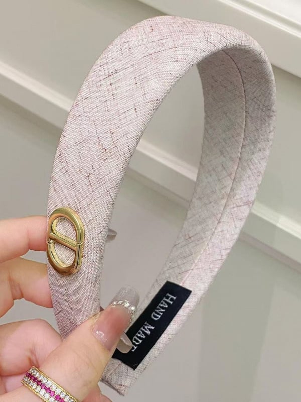 Korean Style Plaid Headband