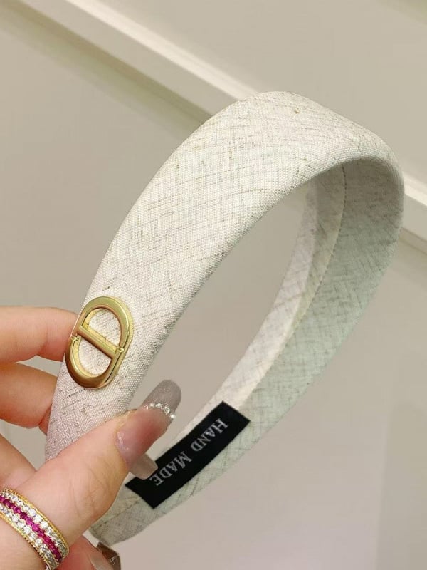 Korean Style Plaid Headband