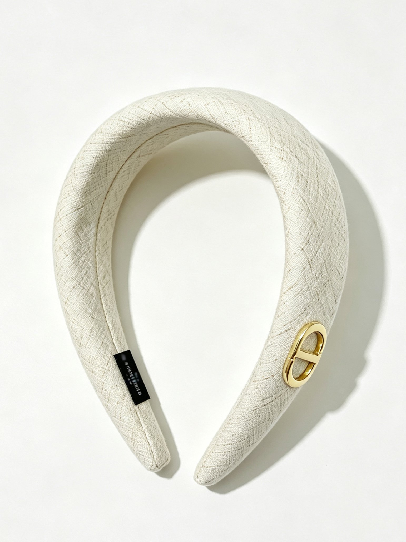Korean Style Plaid Headband