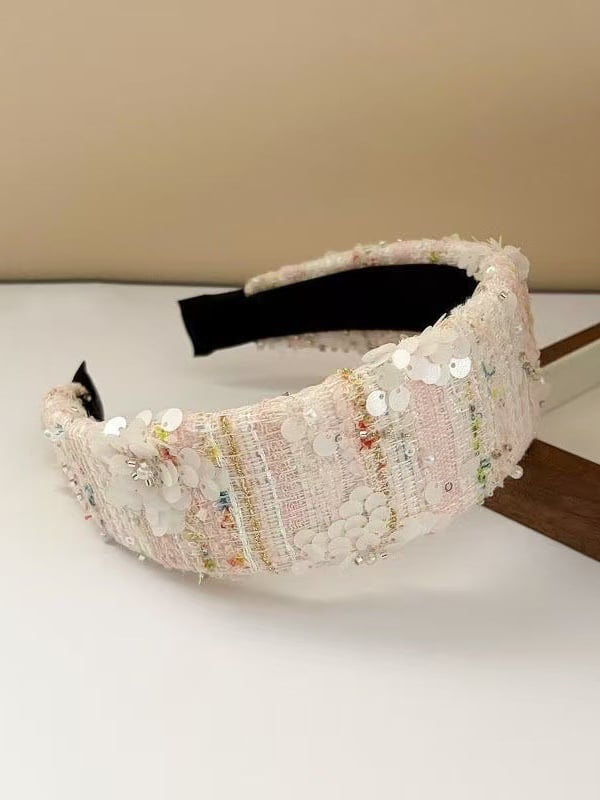 Tweed Wide Headband