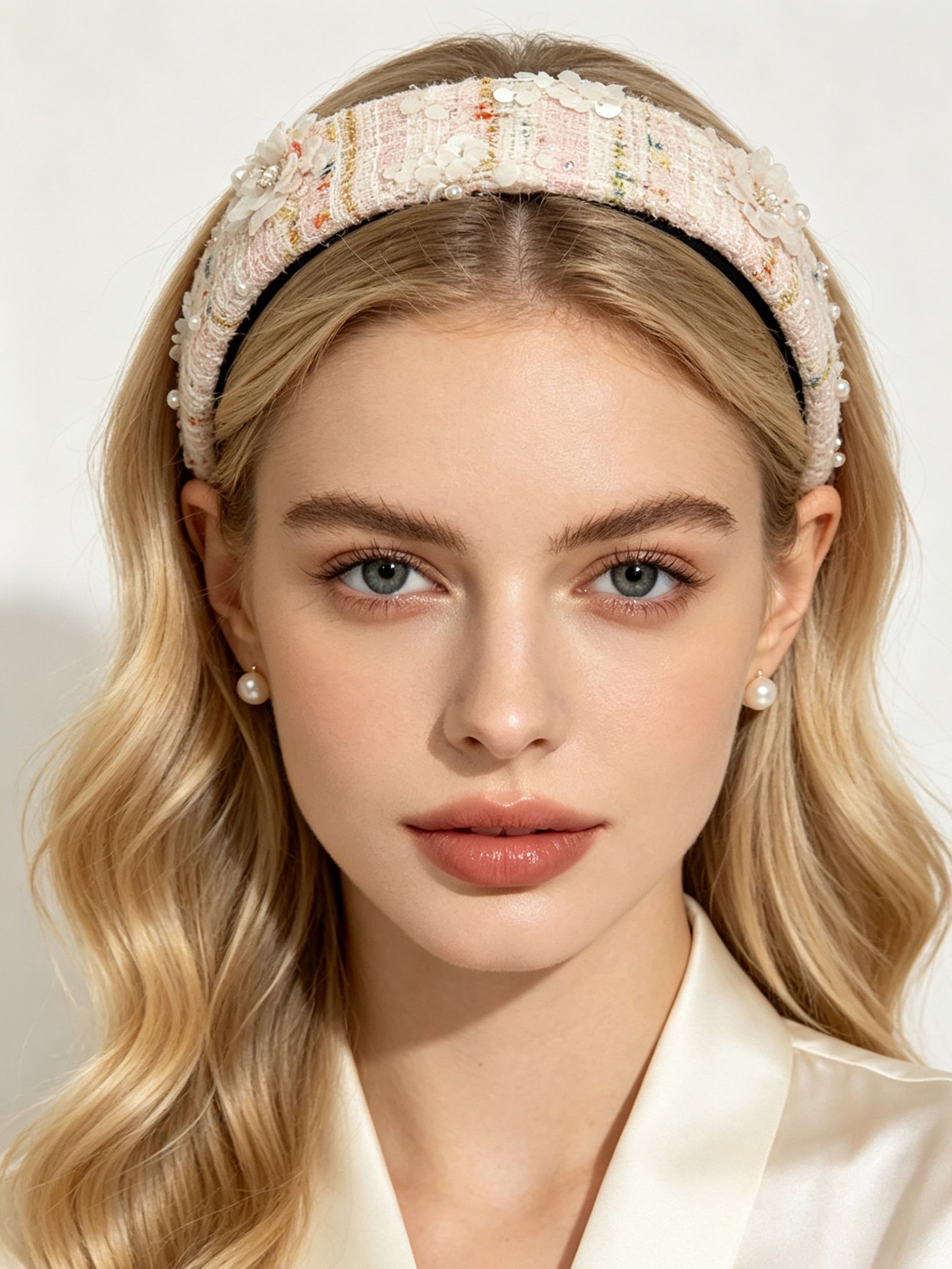 Tweed Wide Headband