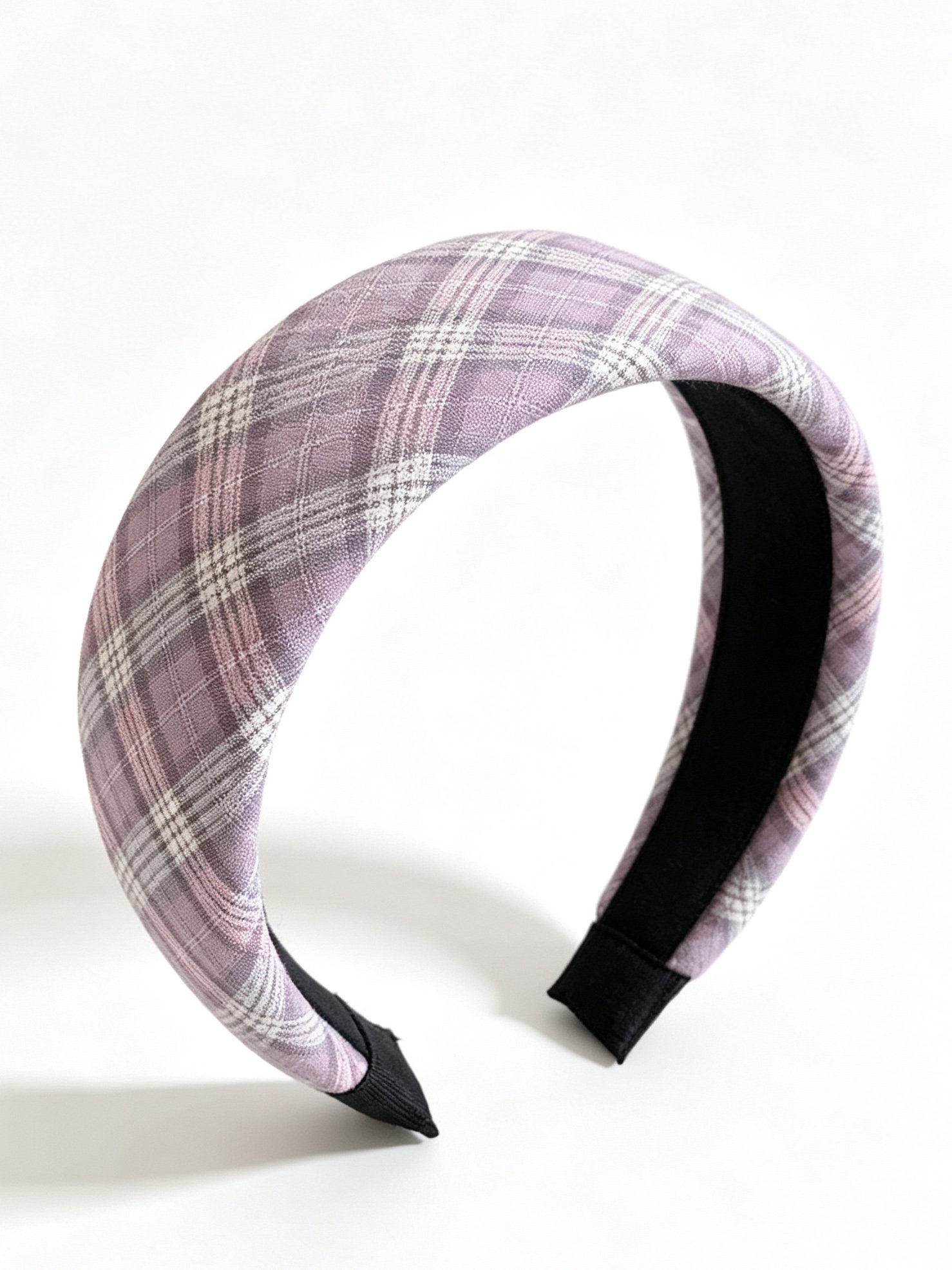 Plaid Wide Headband