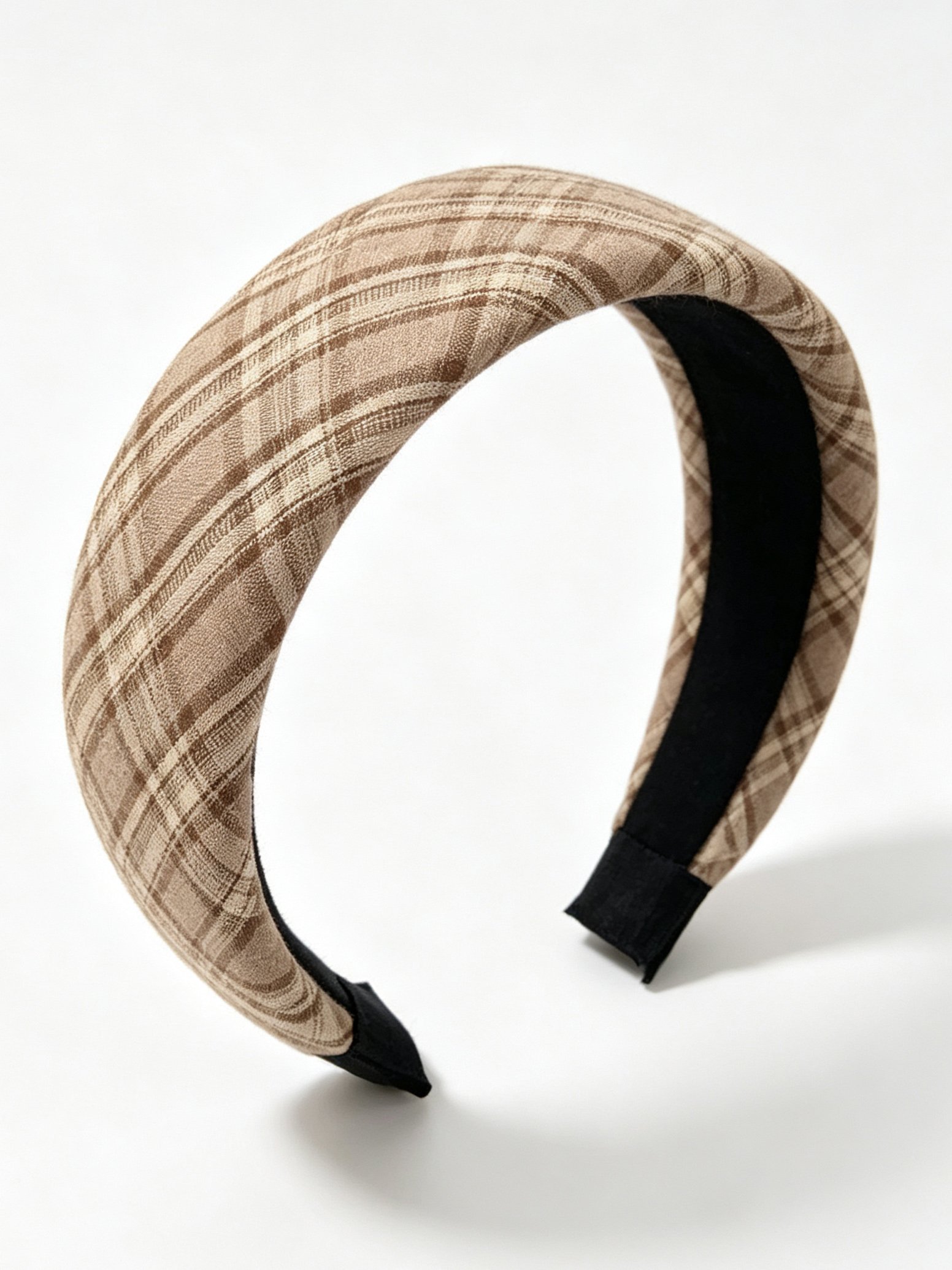 Plaid Wide Headband
