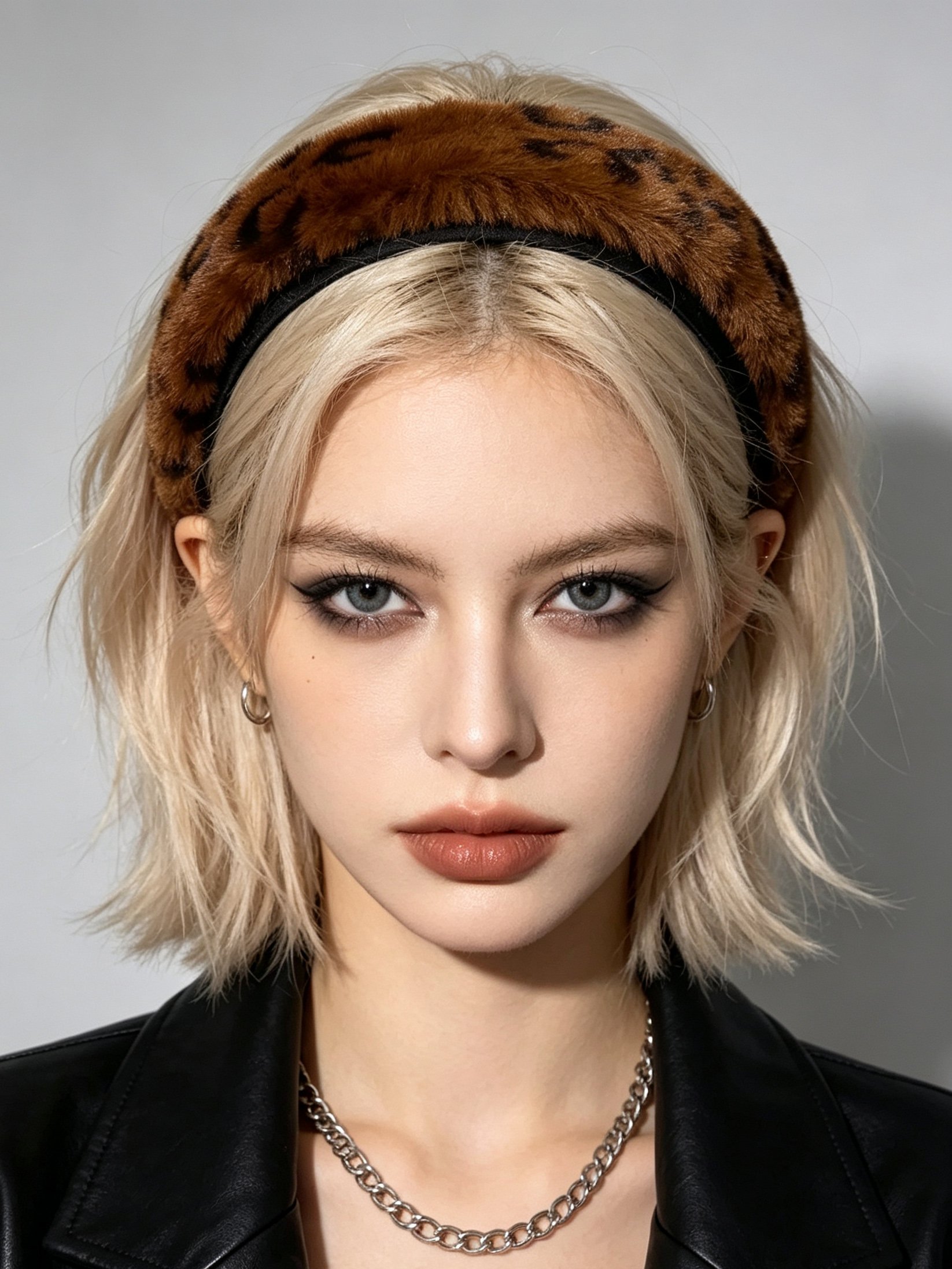 Autumn Winter Plush Headband