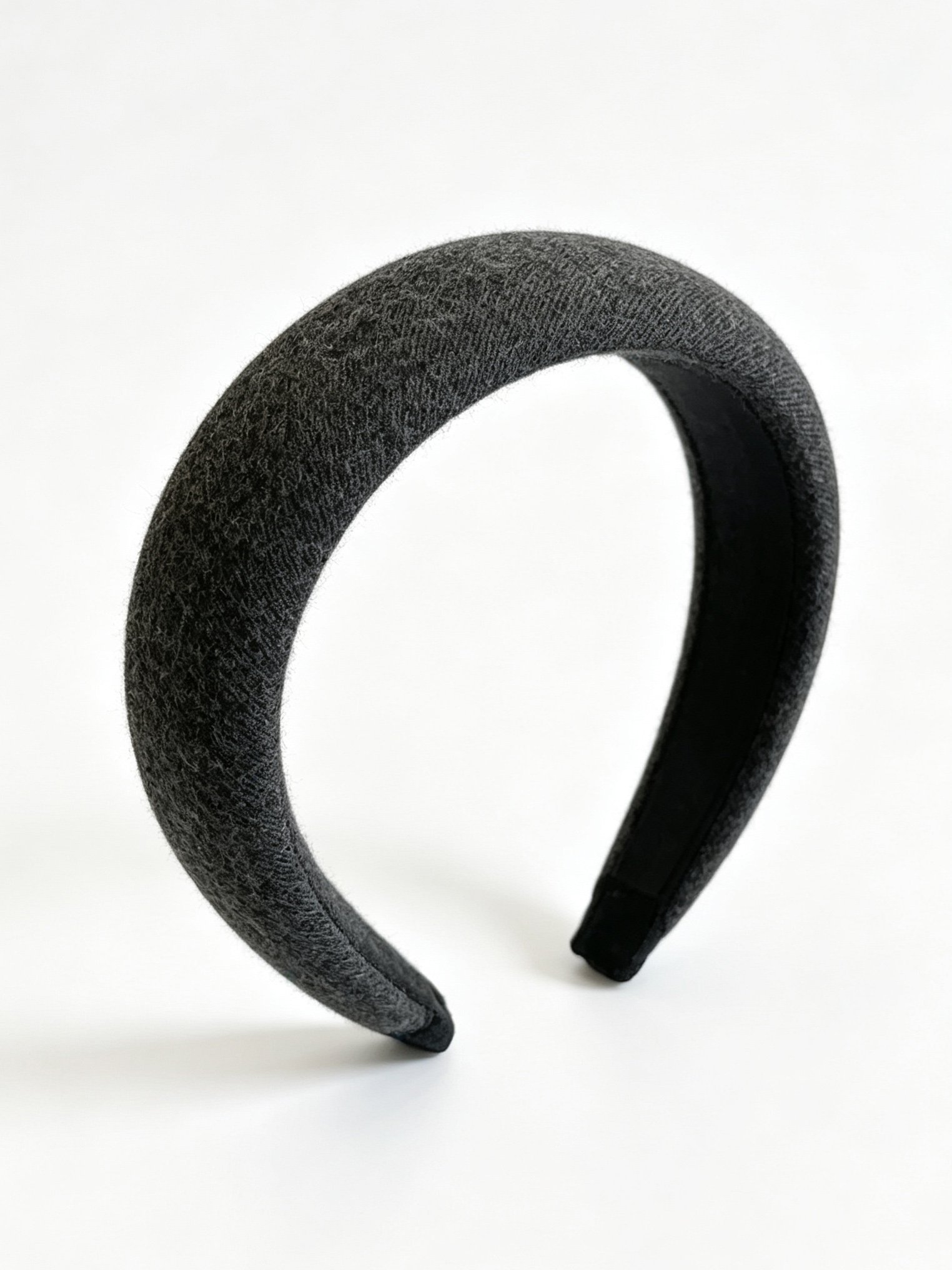 Wide Solid Color Plush Headband