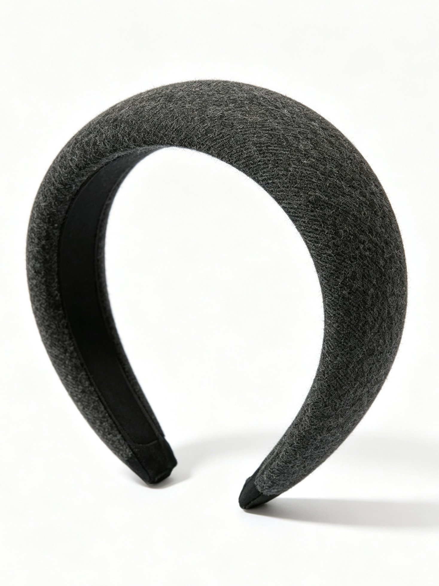Wide Solid Color Plush Headband