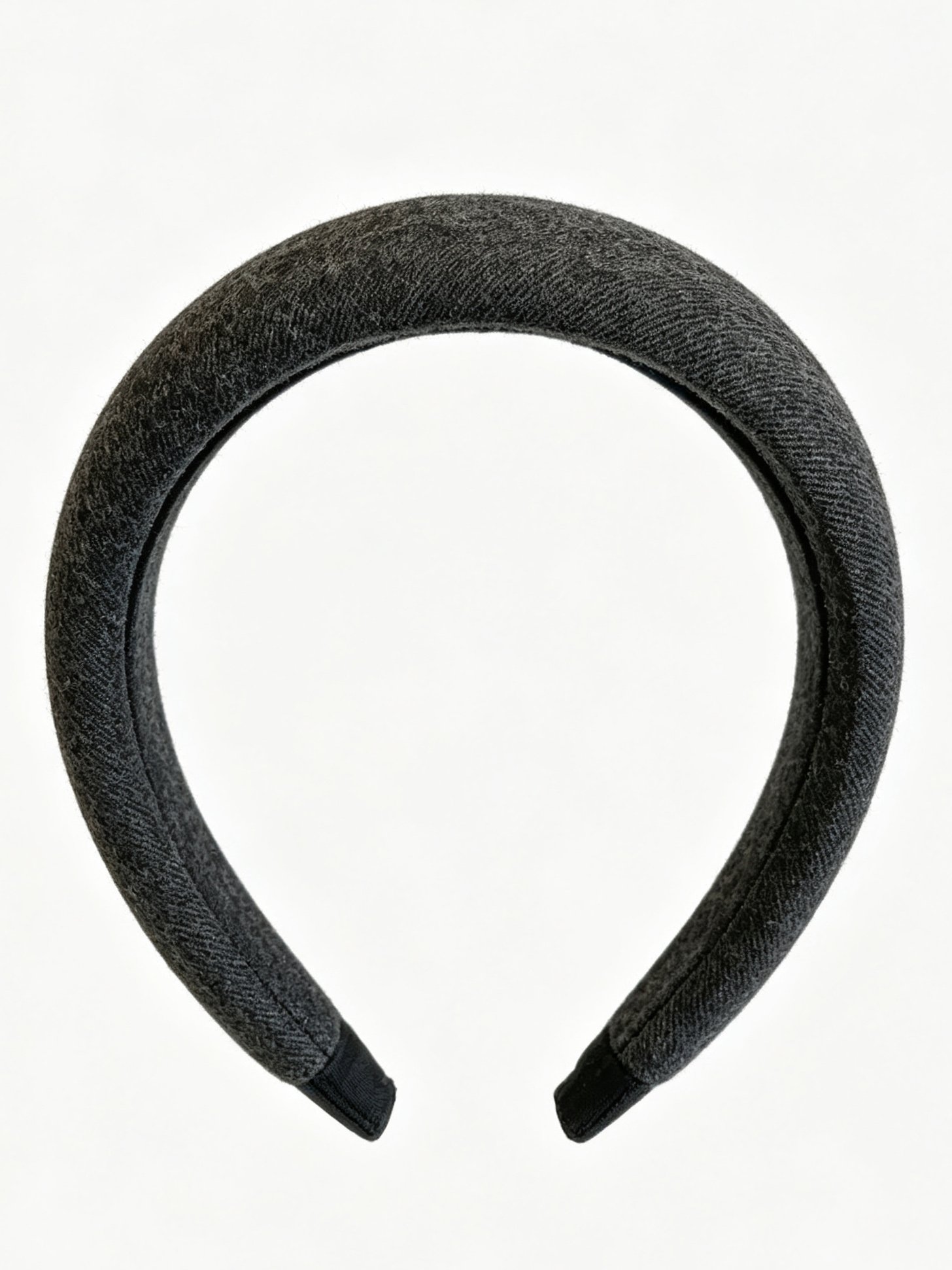 Wide Solid Color Plush Headband