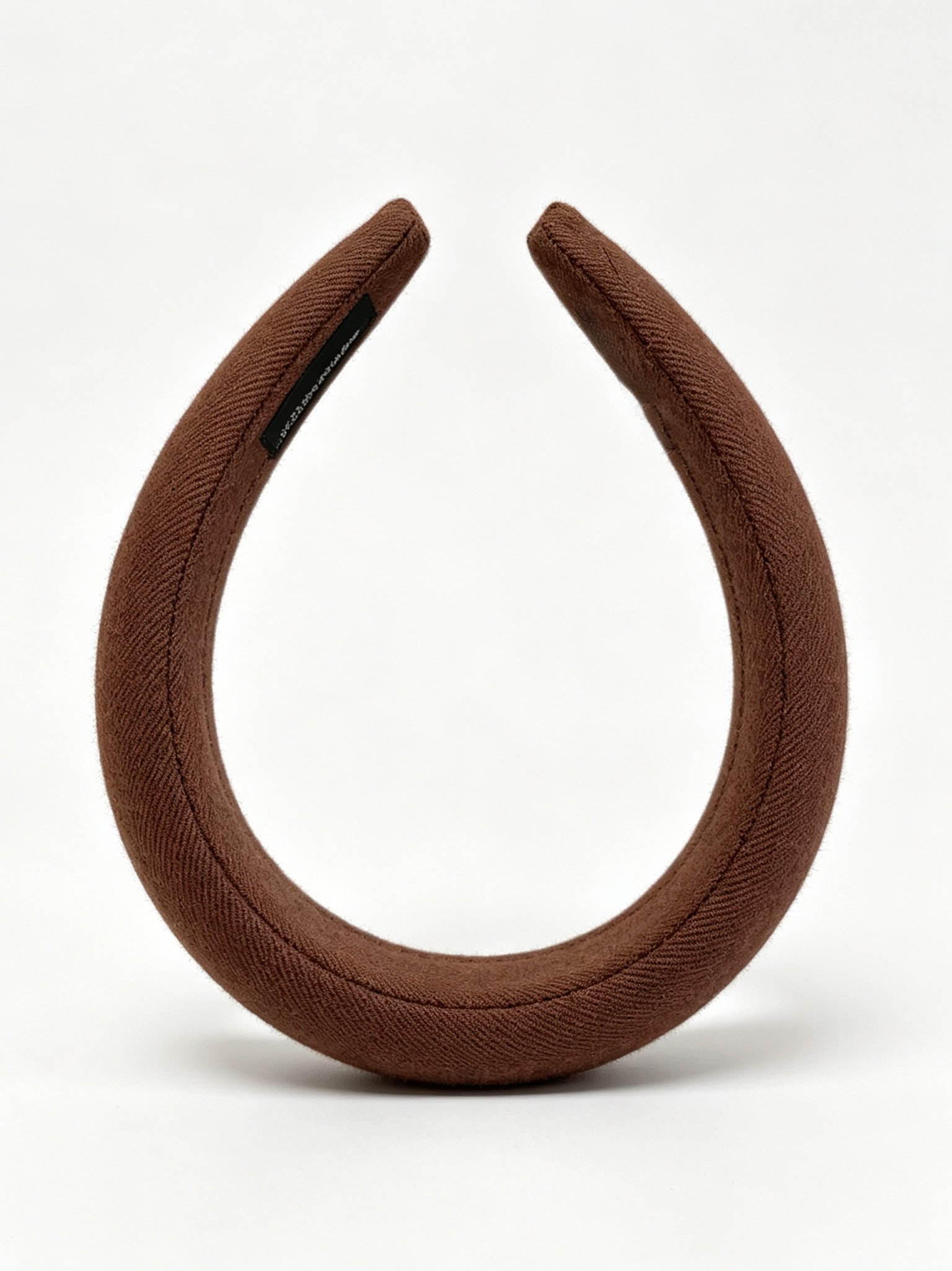 Wide Solid Color Plush Headband