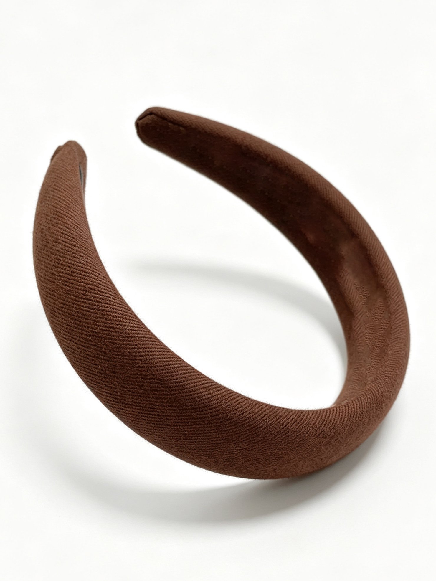 Wide Solid Color Plush Headband