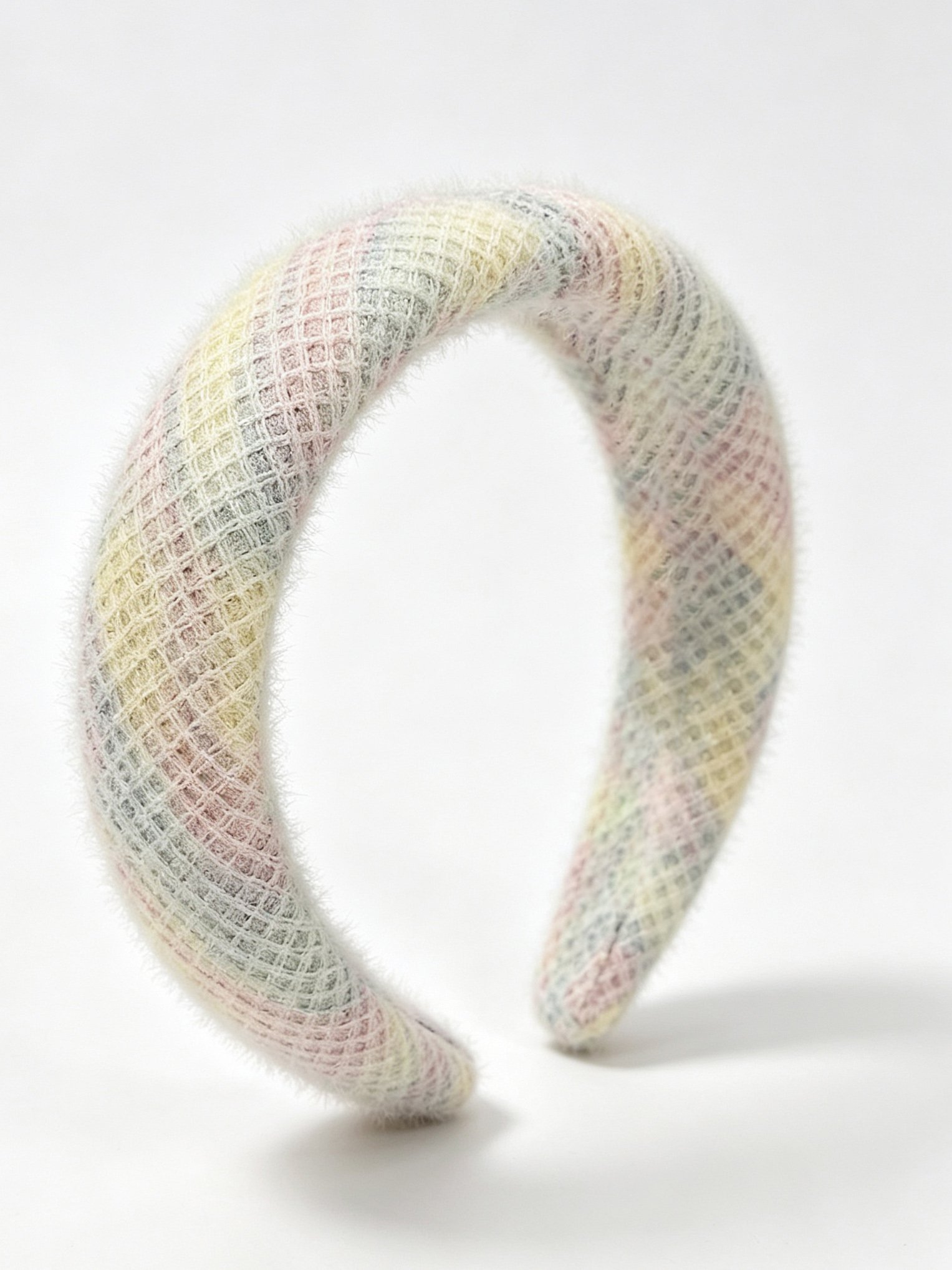 Wide Colorful Plush Headband