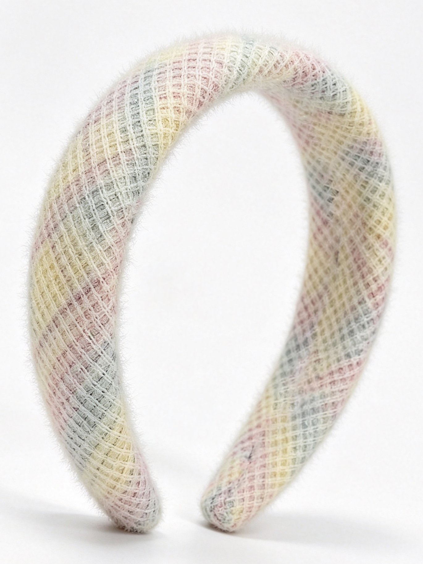 Wide Colorful Plush Headband