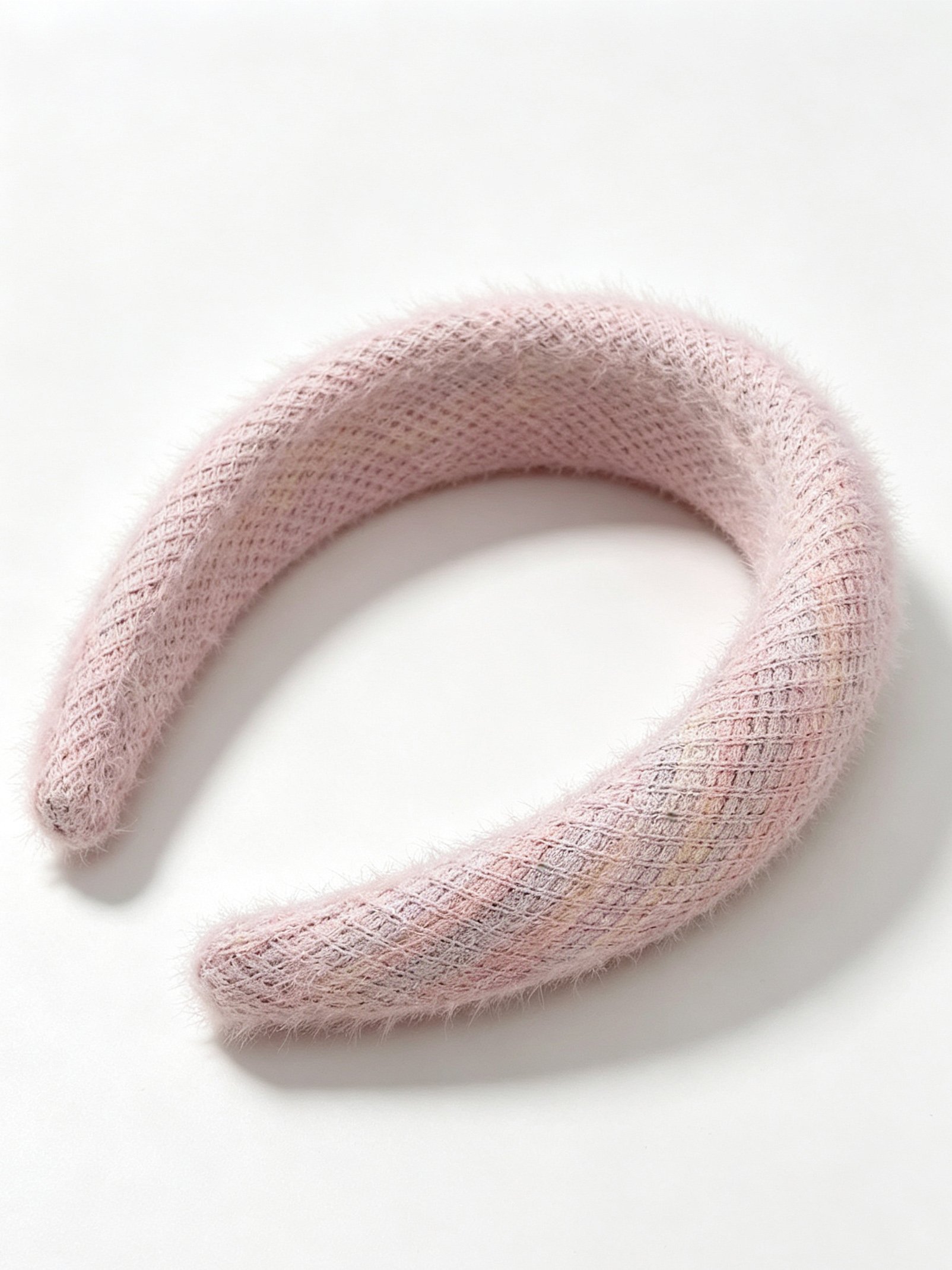Wide Colorful Plush Headband