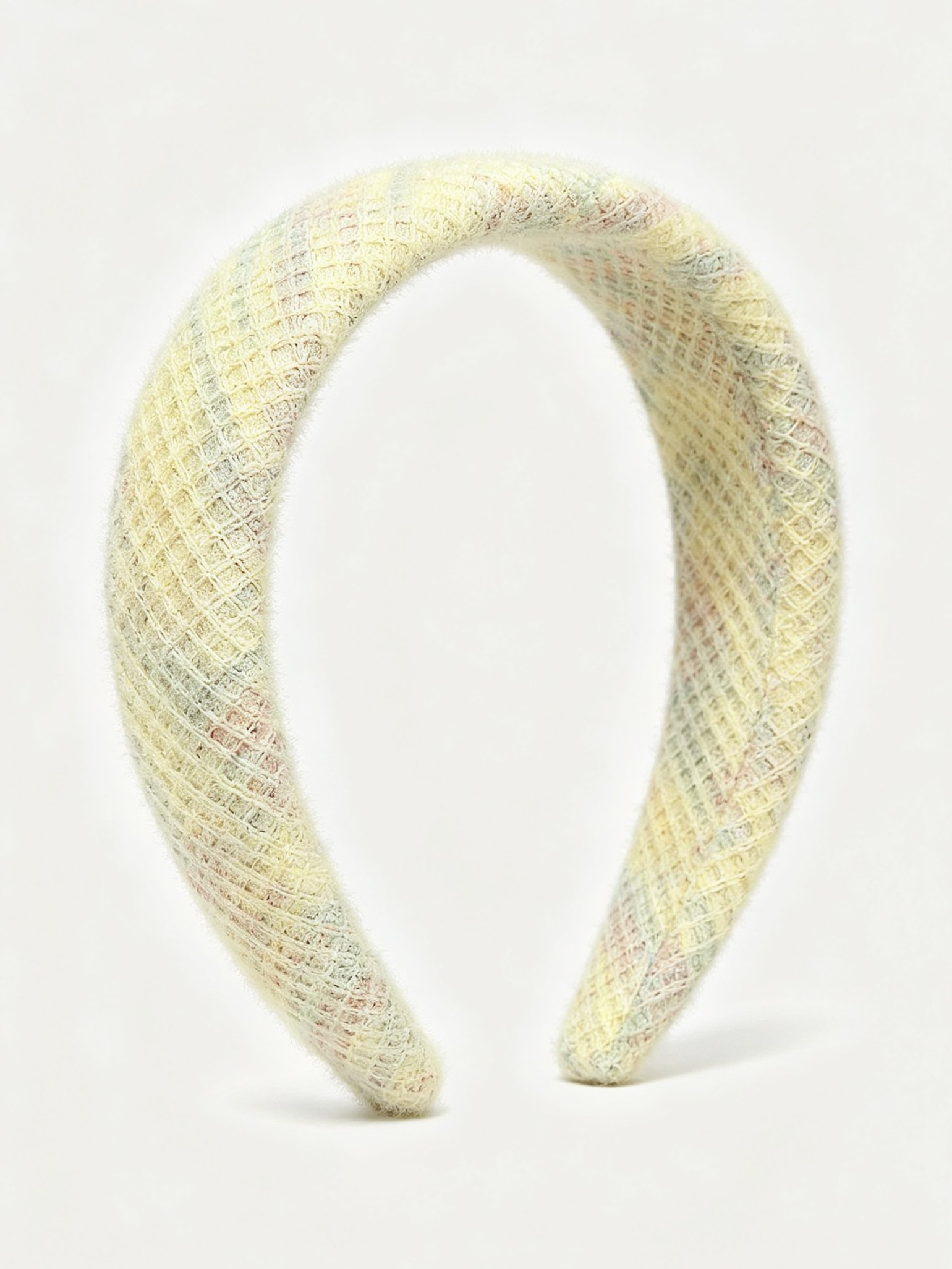 Wide Colorful Plush Headband