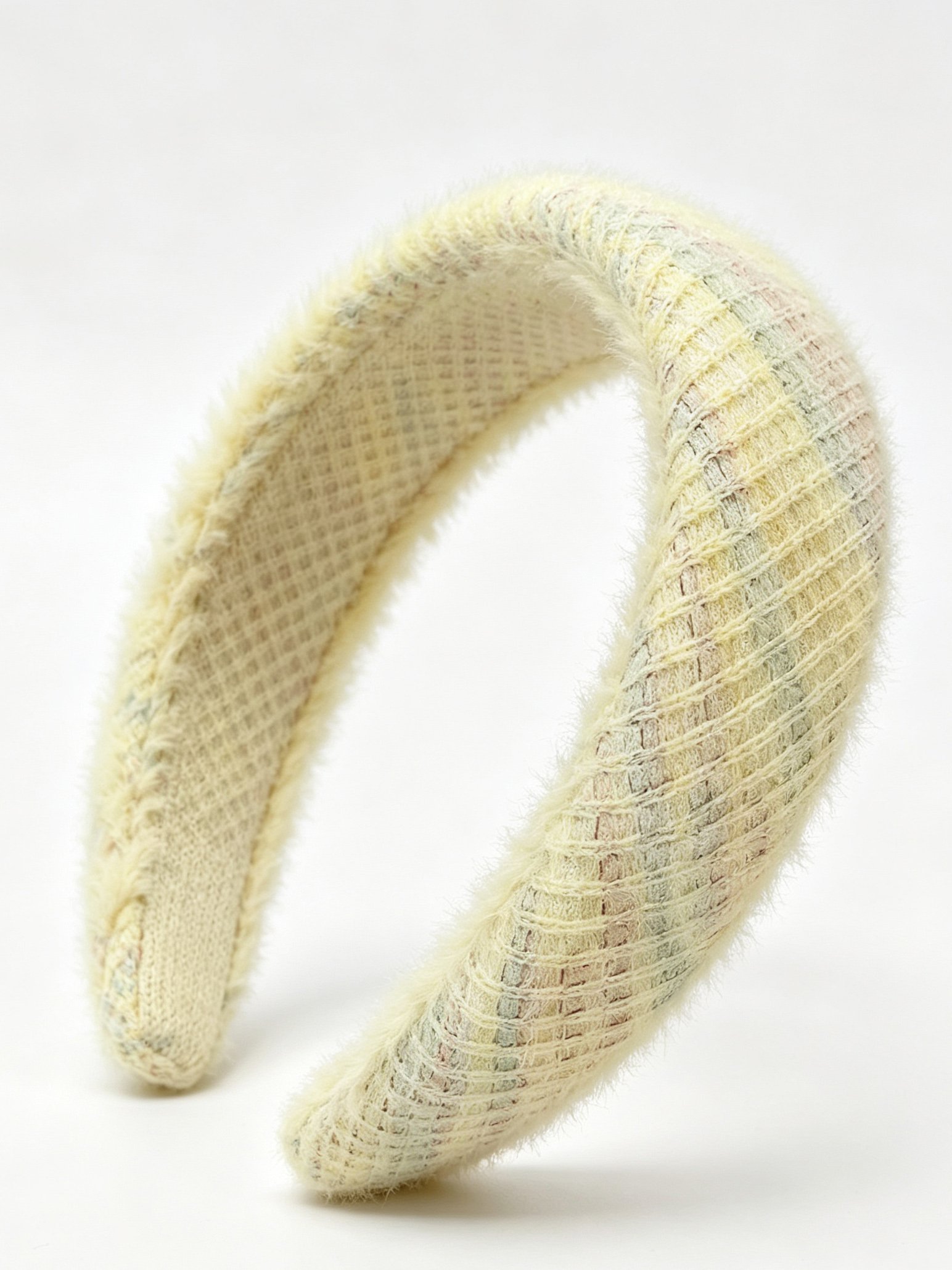 Wide Colorful Plush Headband