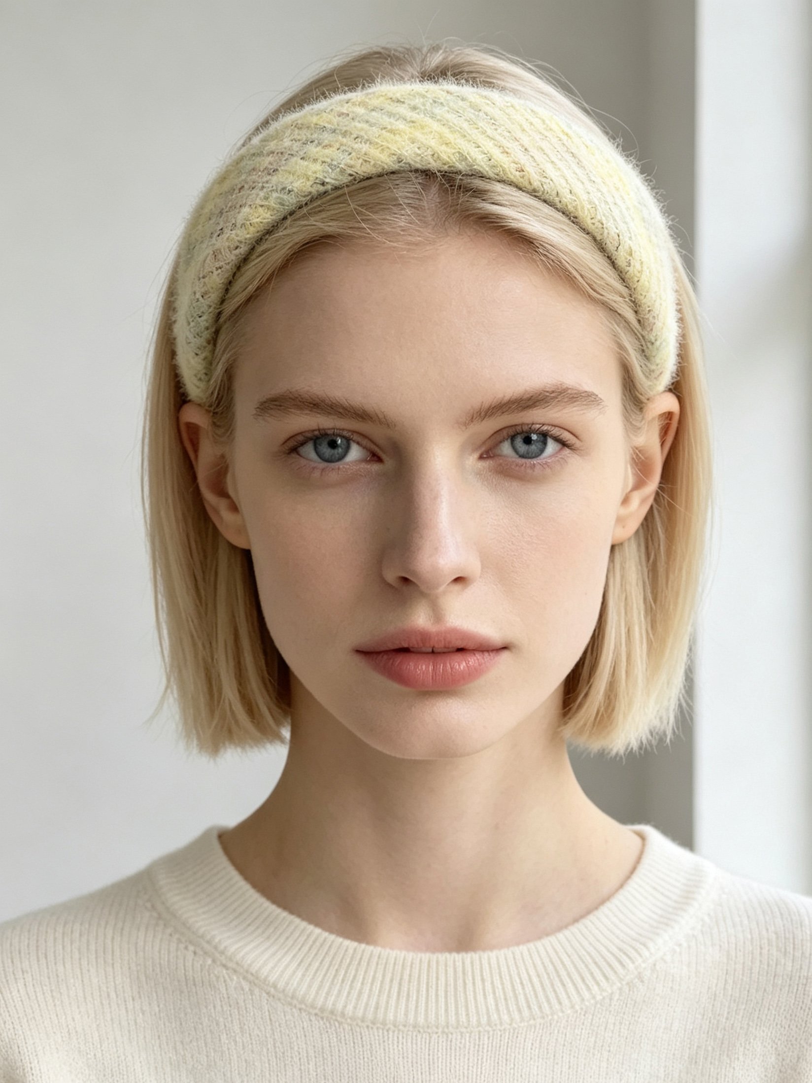 Wide Colorful Plush Headband