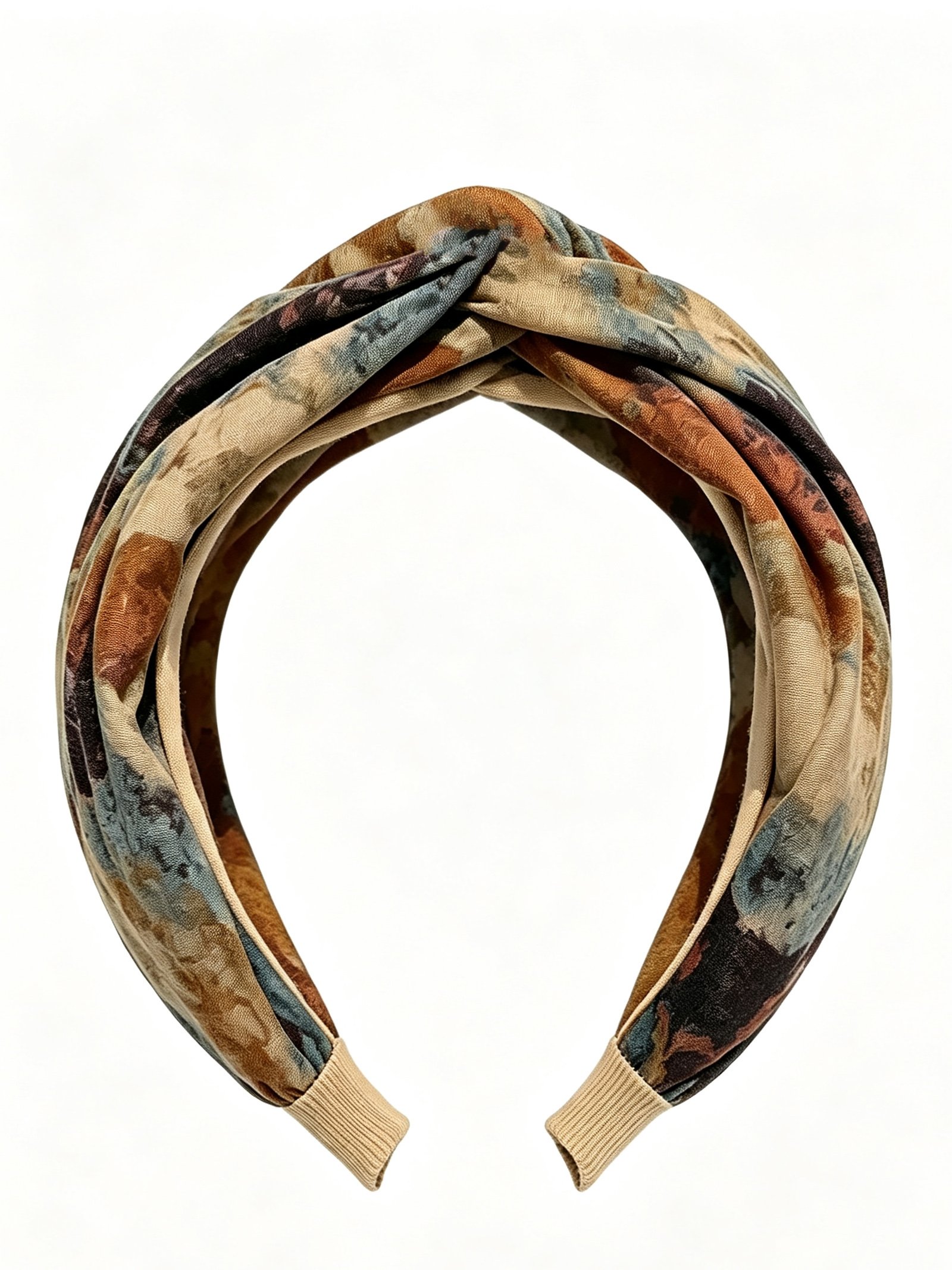 Oil Painting Print Cross Headband