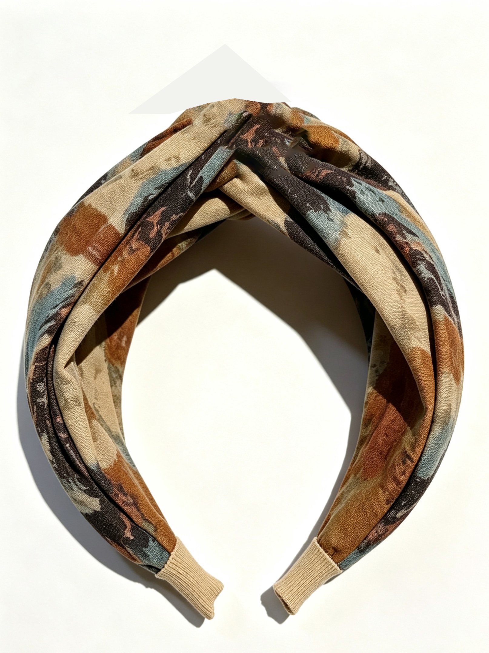 Oil Painting Print Cross Headband