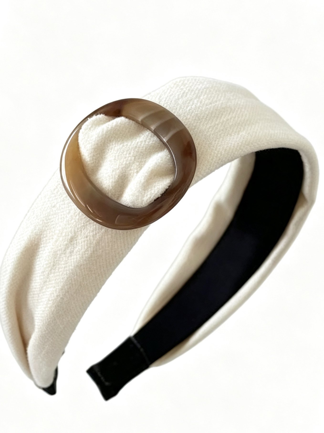 Minimalist Round Ring Wide Headband