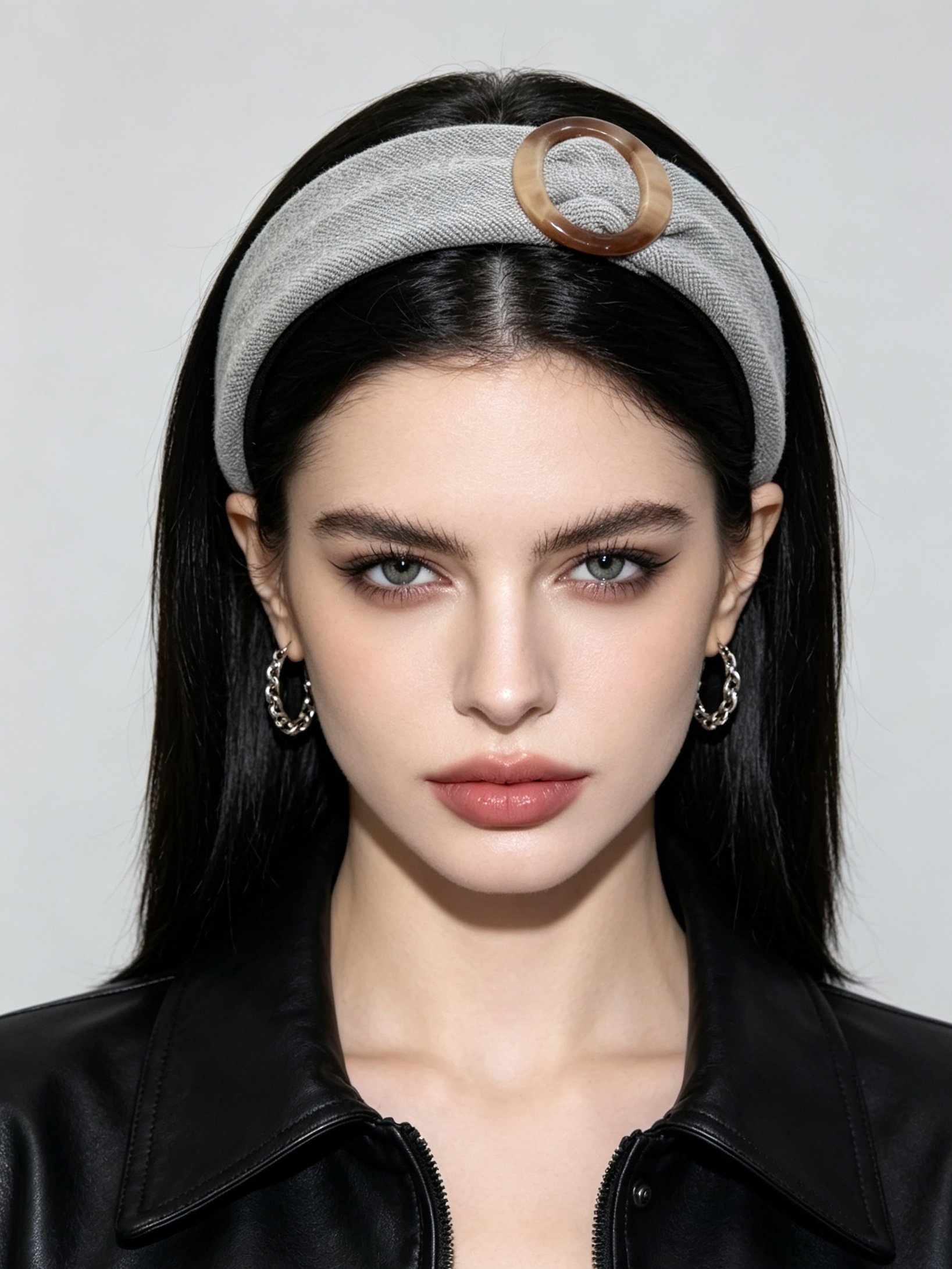 Minimalist Round Ring Wide Headband