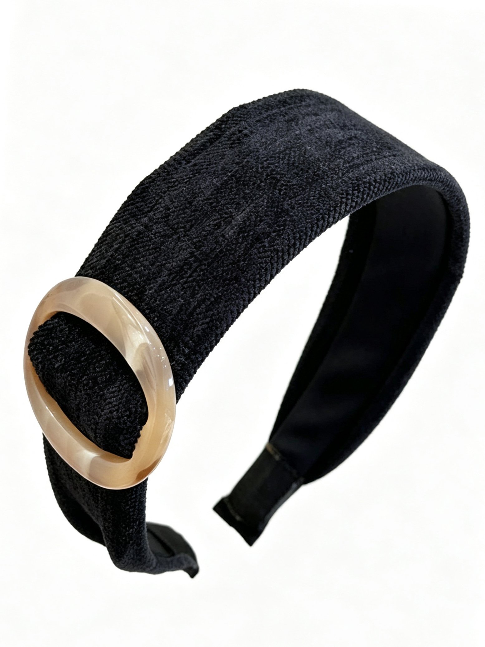 Minimalist Round Ring Wide Headband