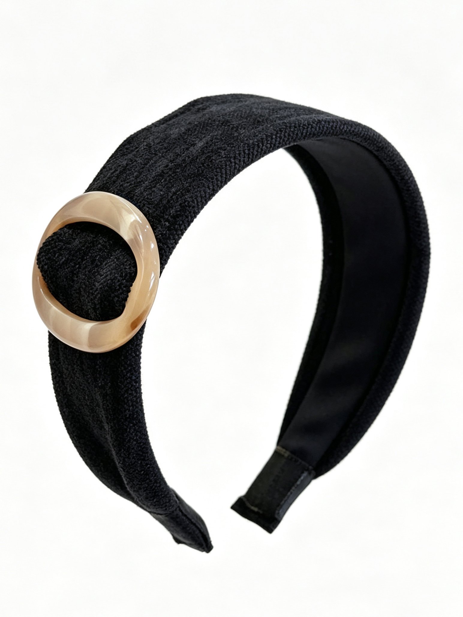 Minimalist Round Ring Wide Headband