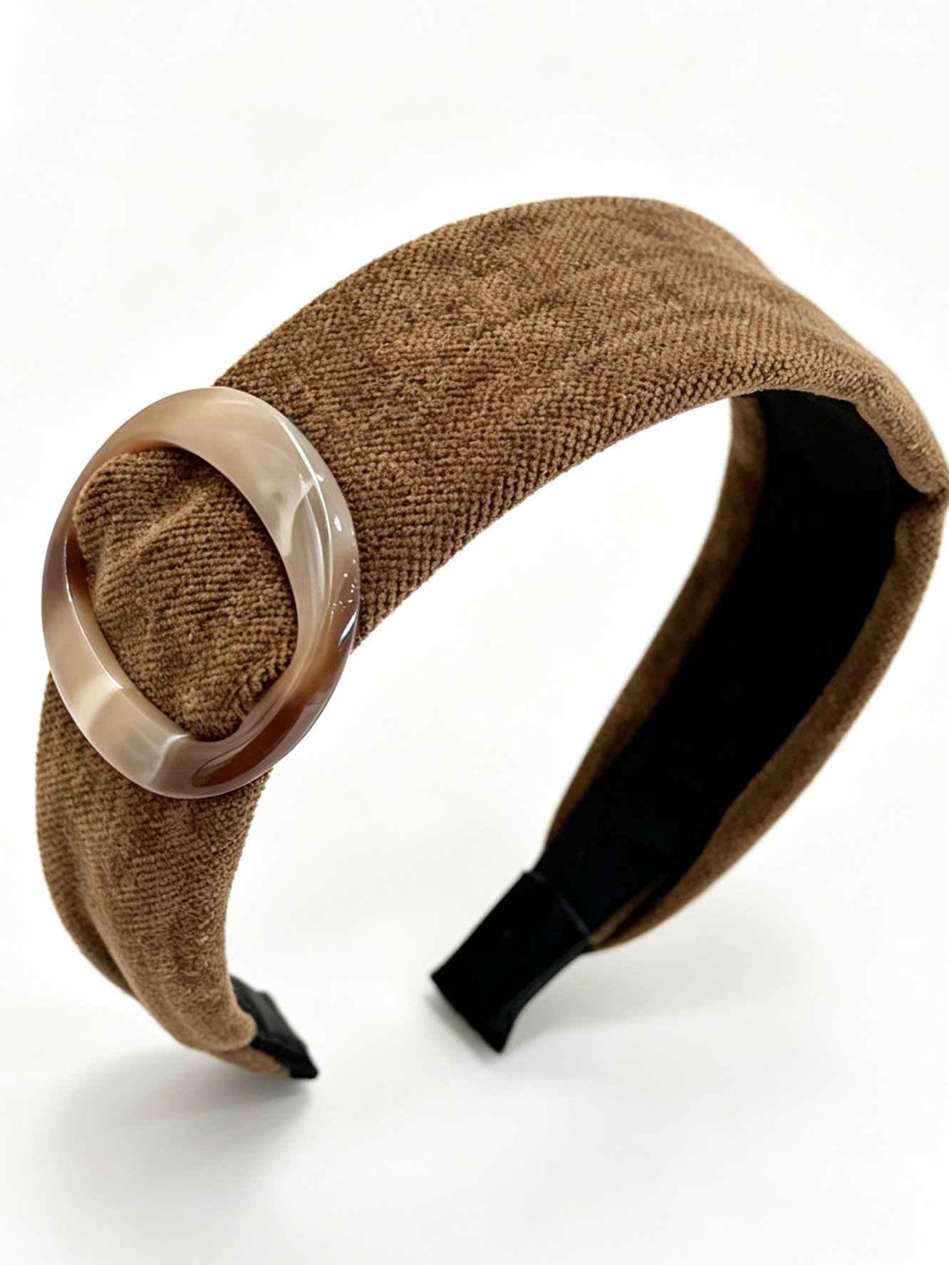 Minimalist Round Ring Wide Headband