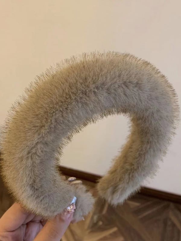 Plush Thickened Wide Headband