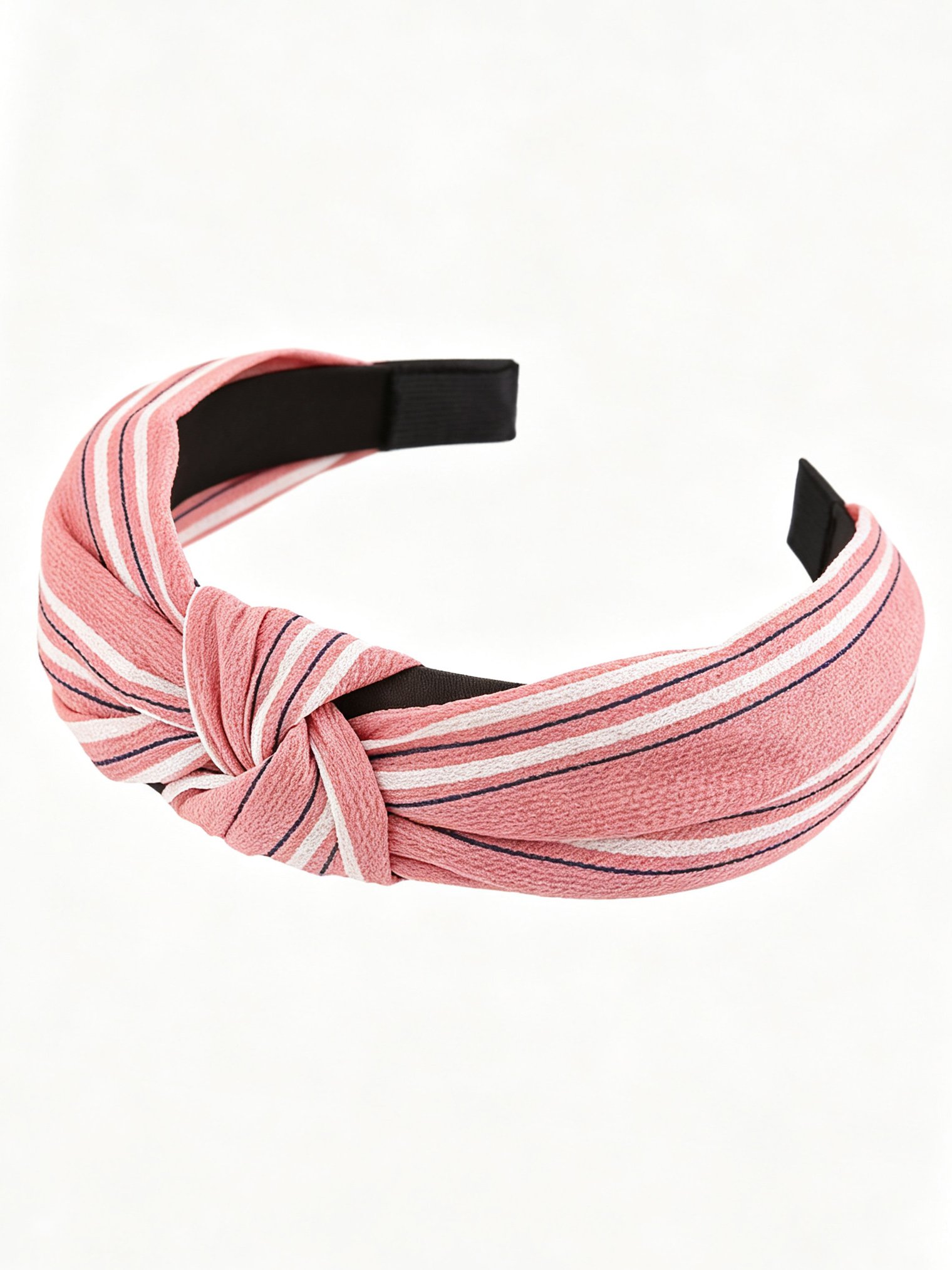 Two-tone Thin Stripe Knotted Headband