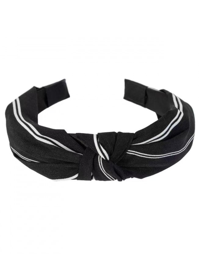 Thin Stripe Knotted Headband