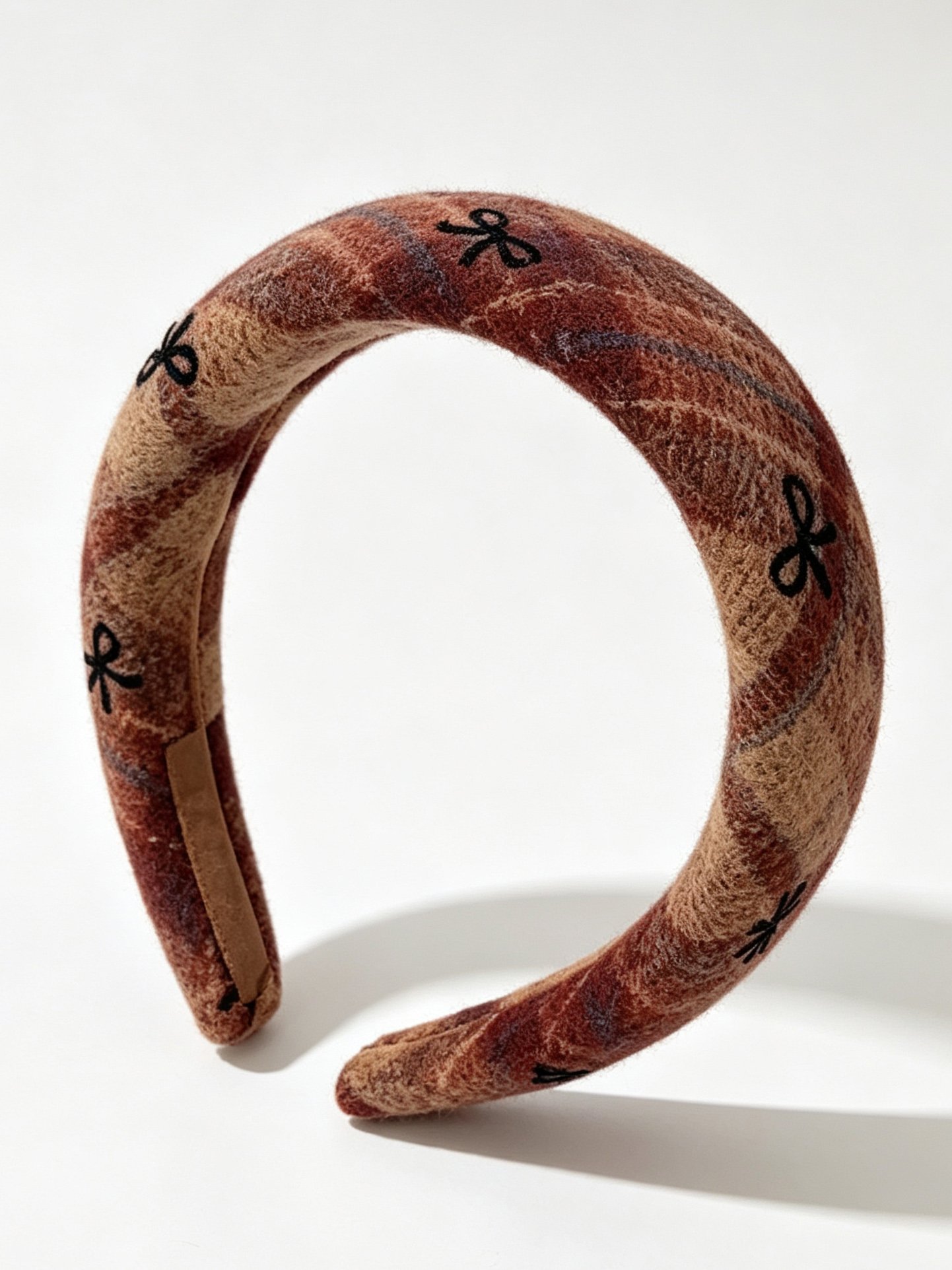 Diamond Lattice Plush Headband