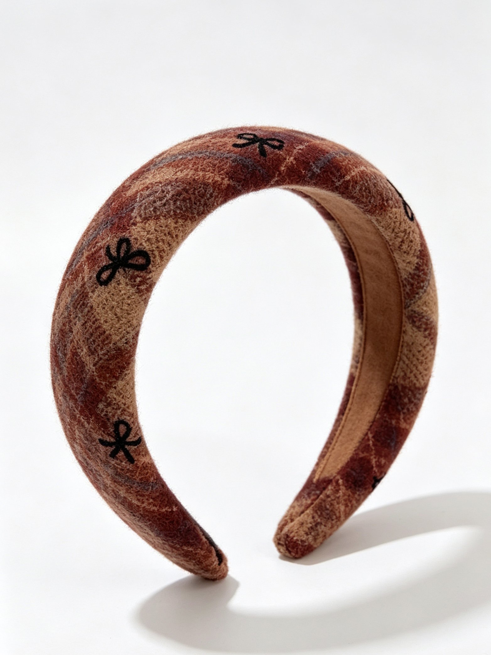 Diamond Lattice Plush Headband