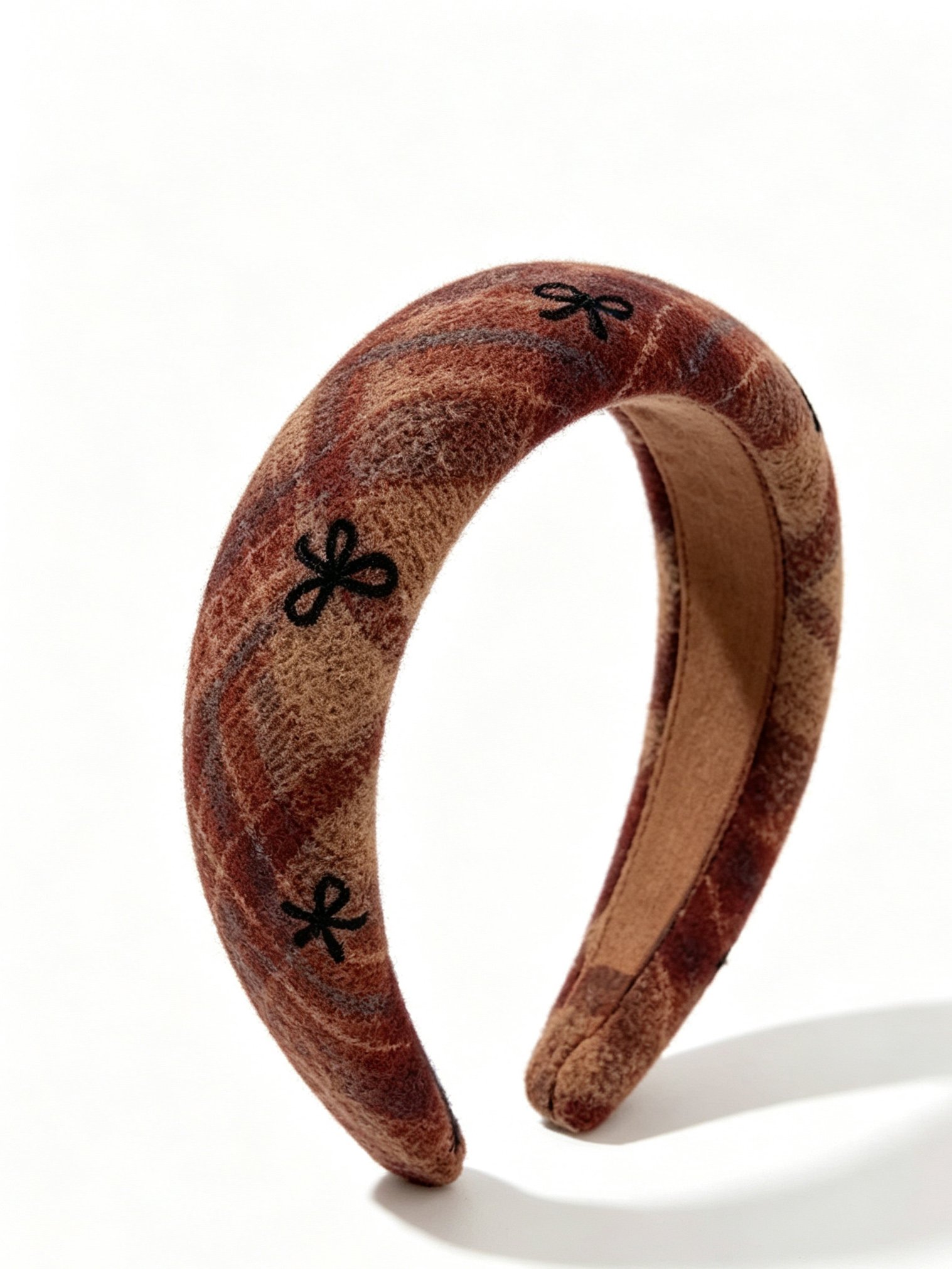 Diamond Lattice Plush Headband