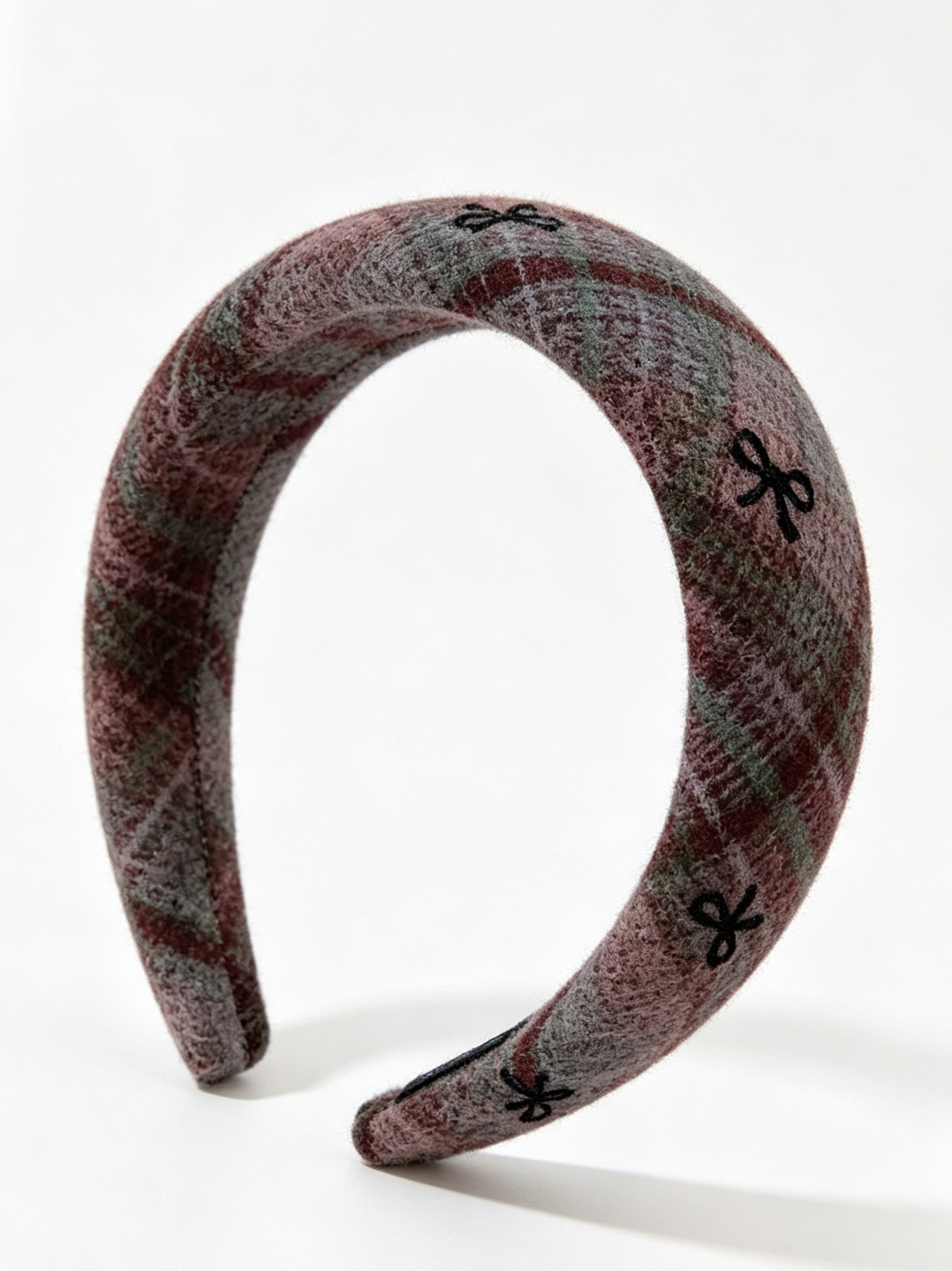 Diamond Lattice Plush Headband
