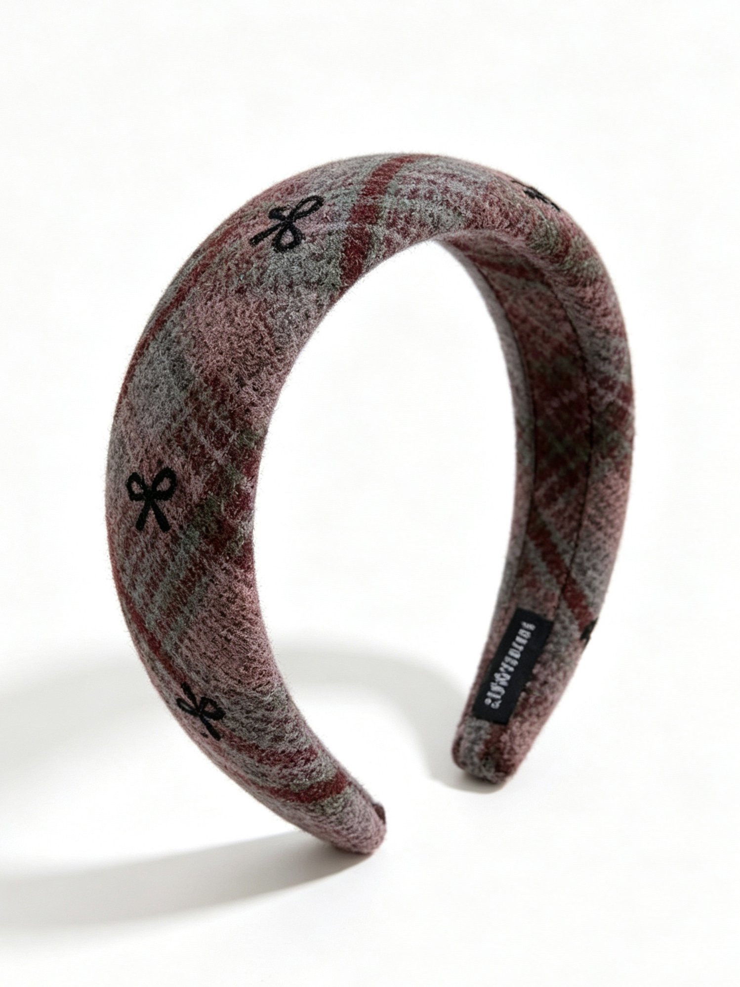 Diamond Lattice Plush Headband