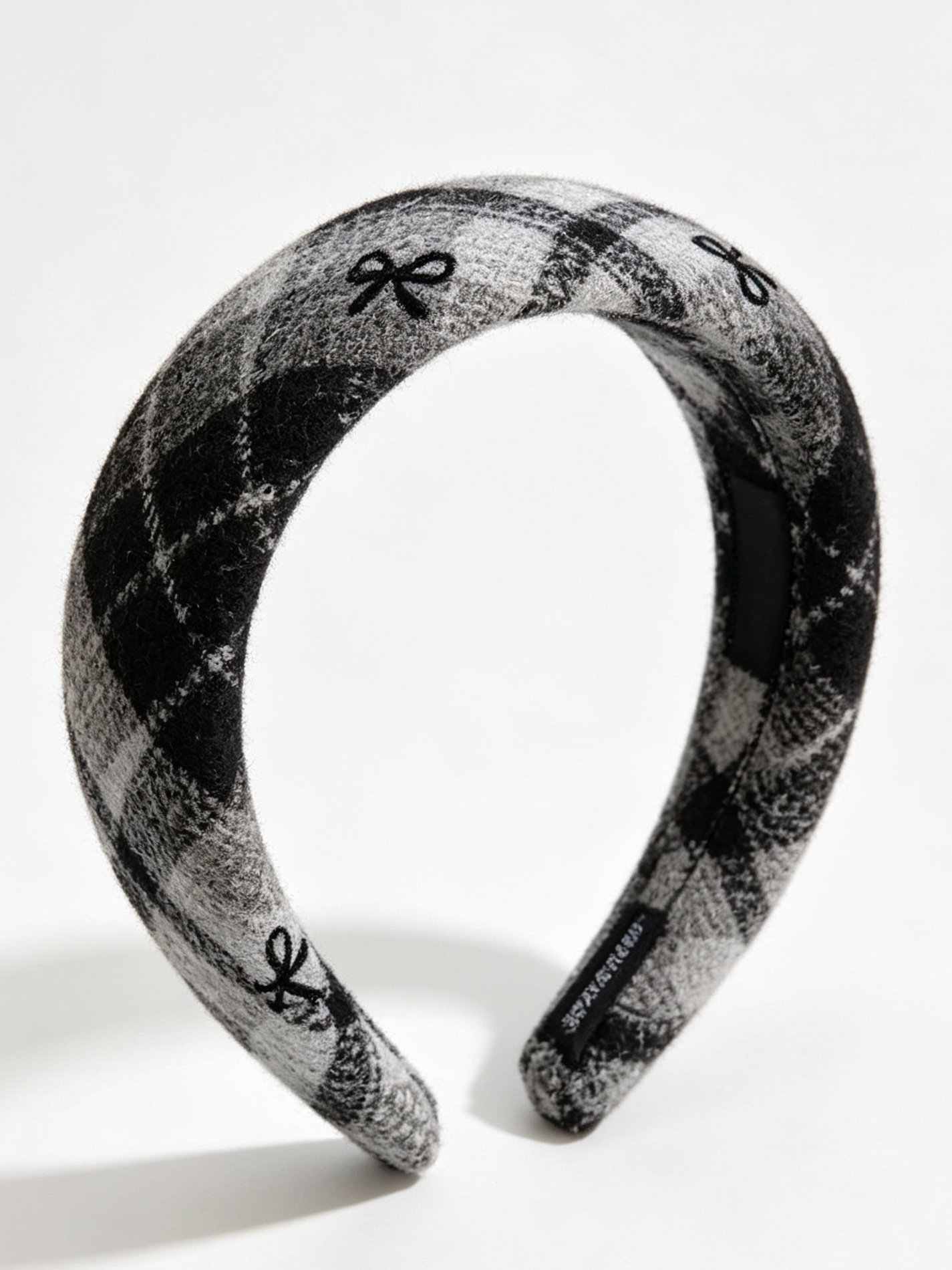 Diamond Lattice Plush Headband
