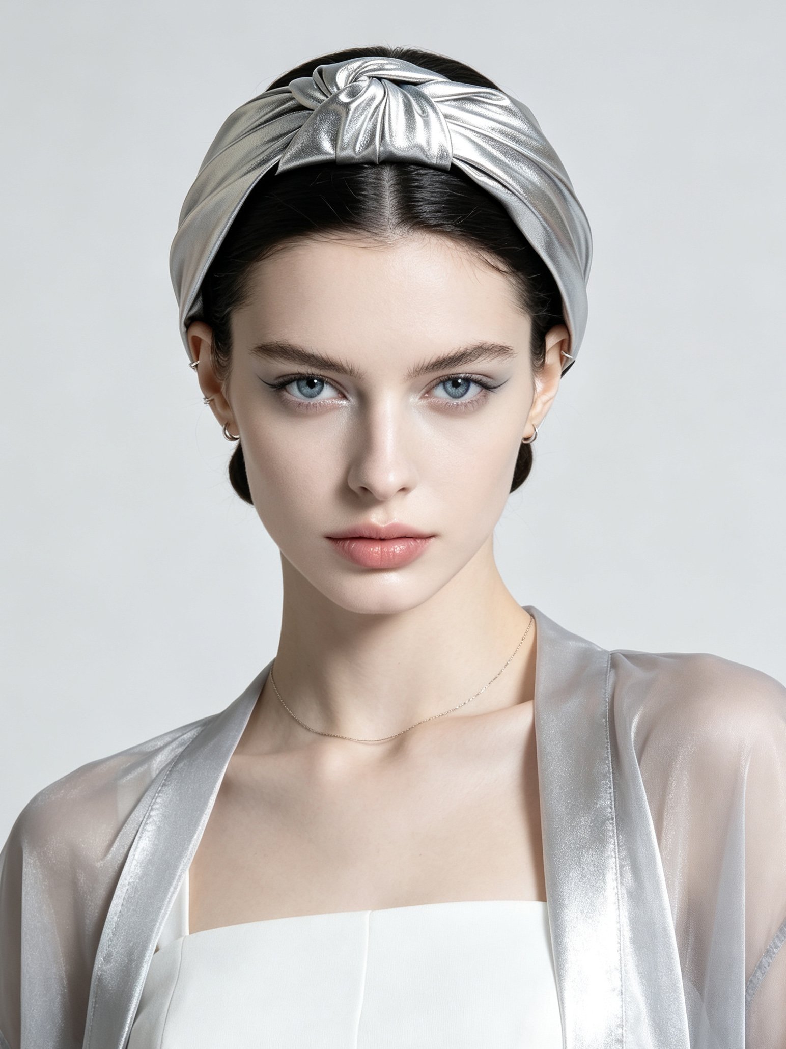 PU Leather Wide Knotted Headband
