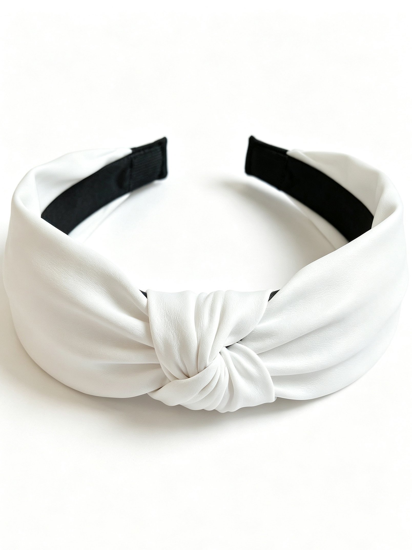 Wide Solid Color Knotted Headband