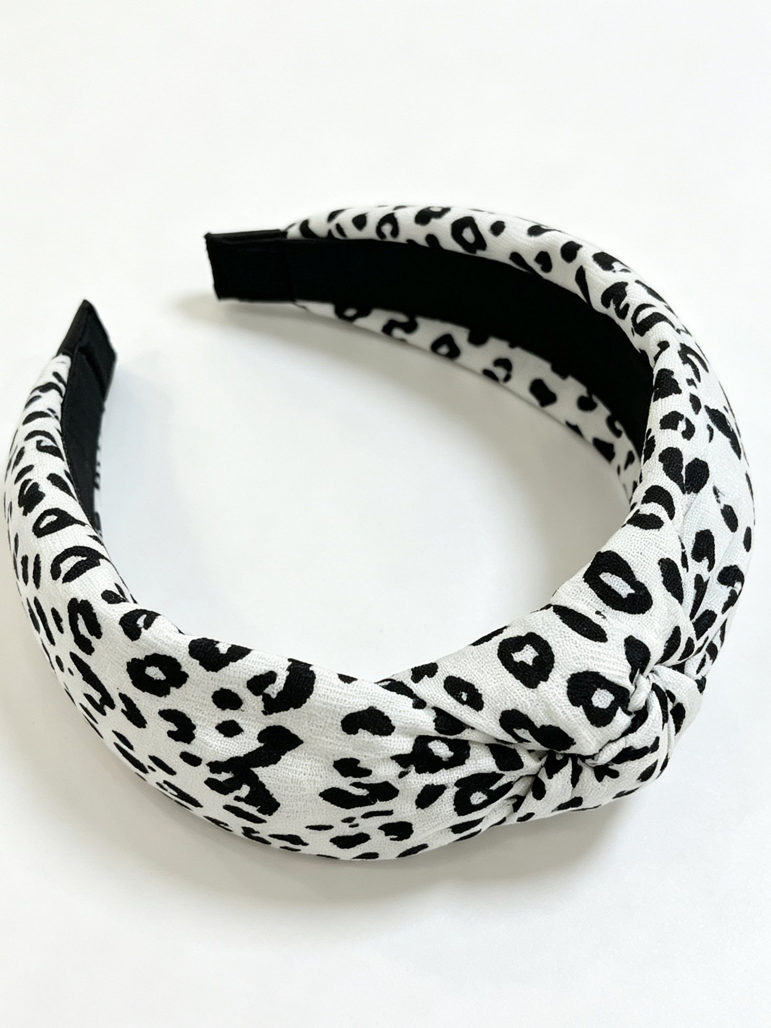 Leopard Print Knotted Headband
