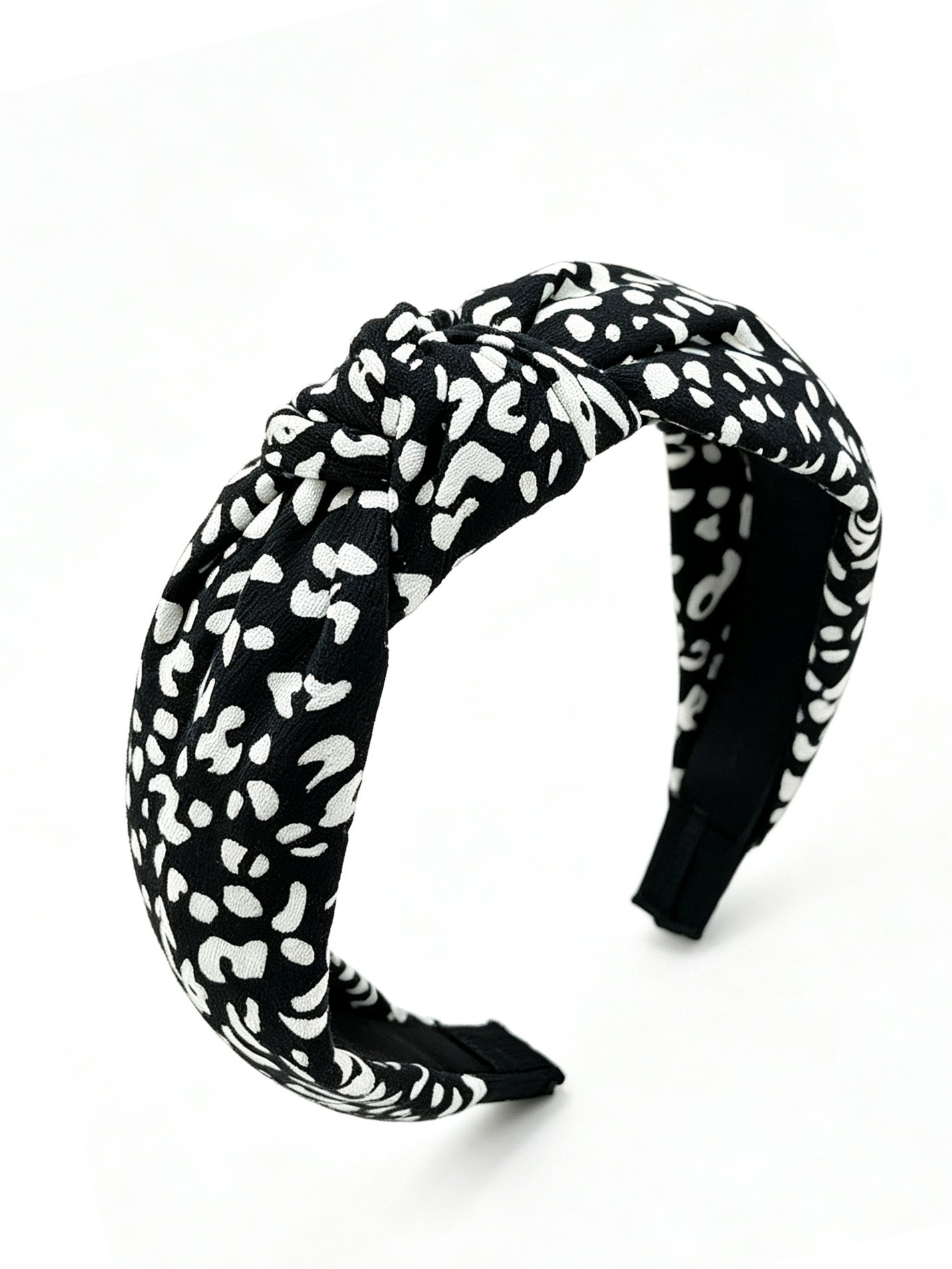 Leopard Print Knotted Headband