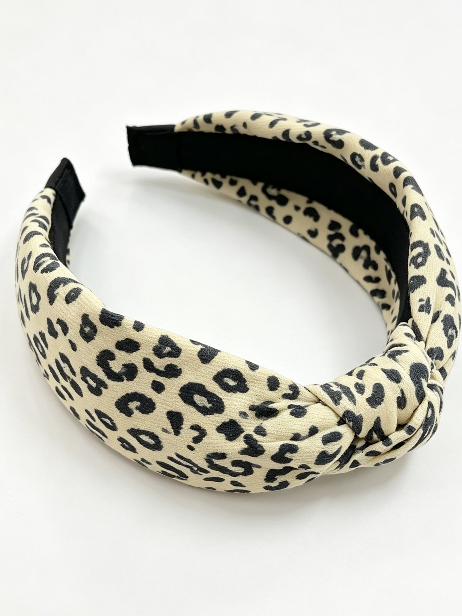 Leopard Print Knotted Headband