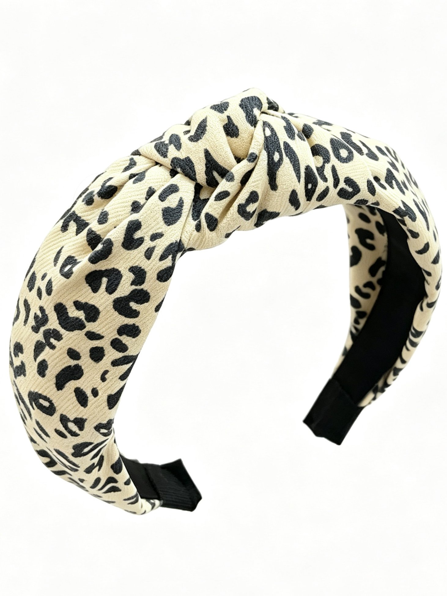 Leopard Print Knotted Headband