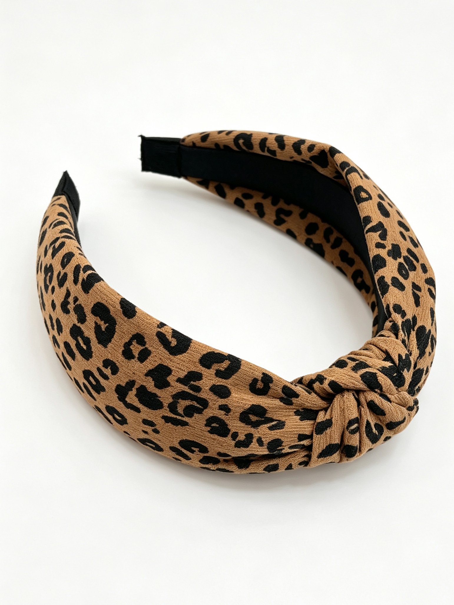 Leopard Print Knotted Headband