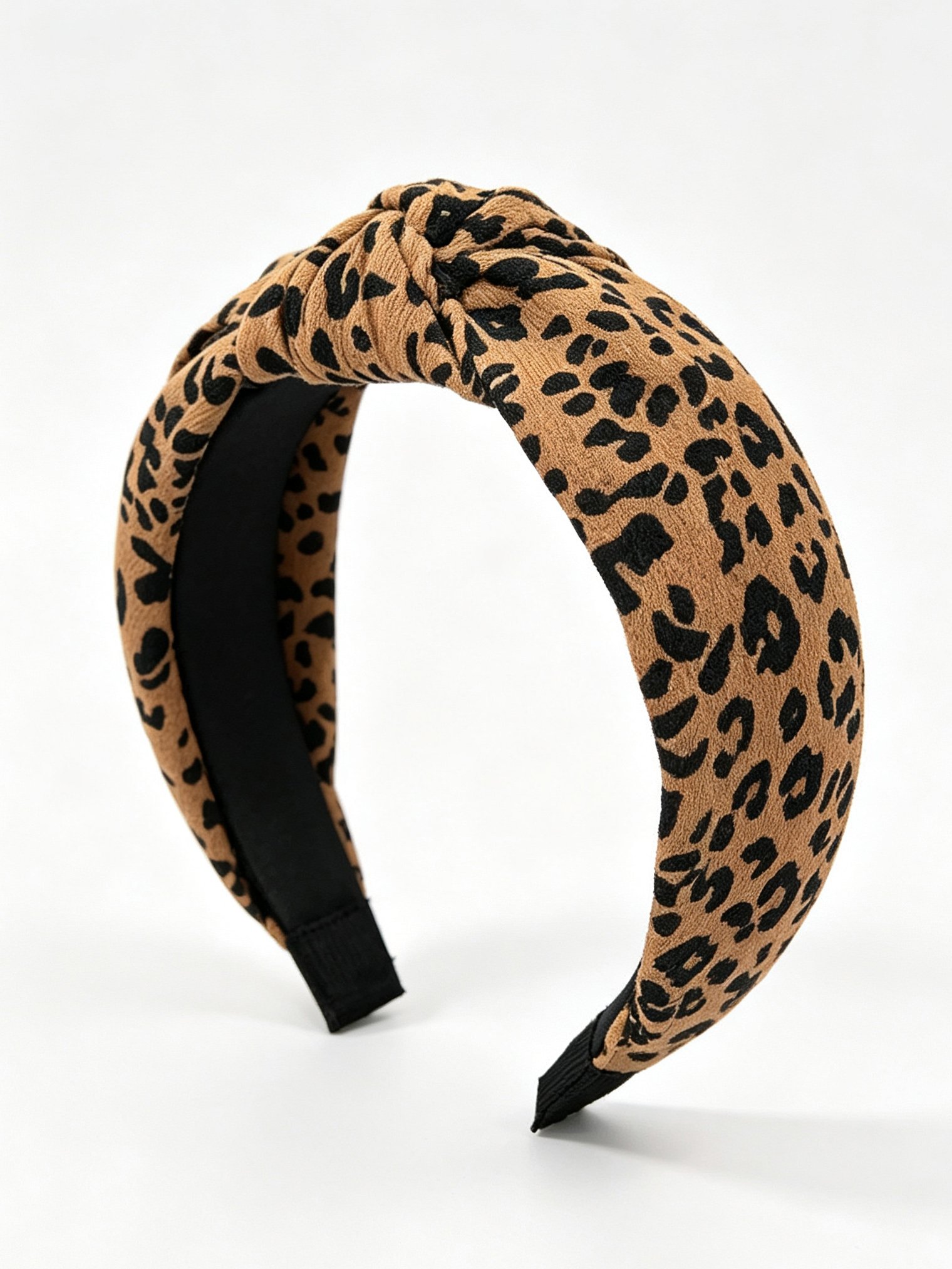 Leopard Print Knotted Headband