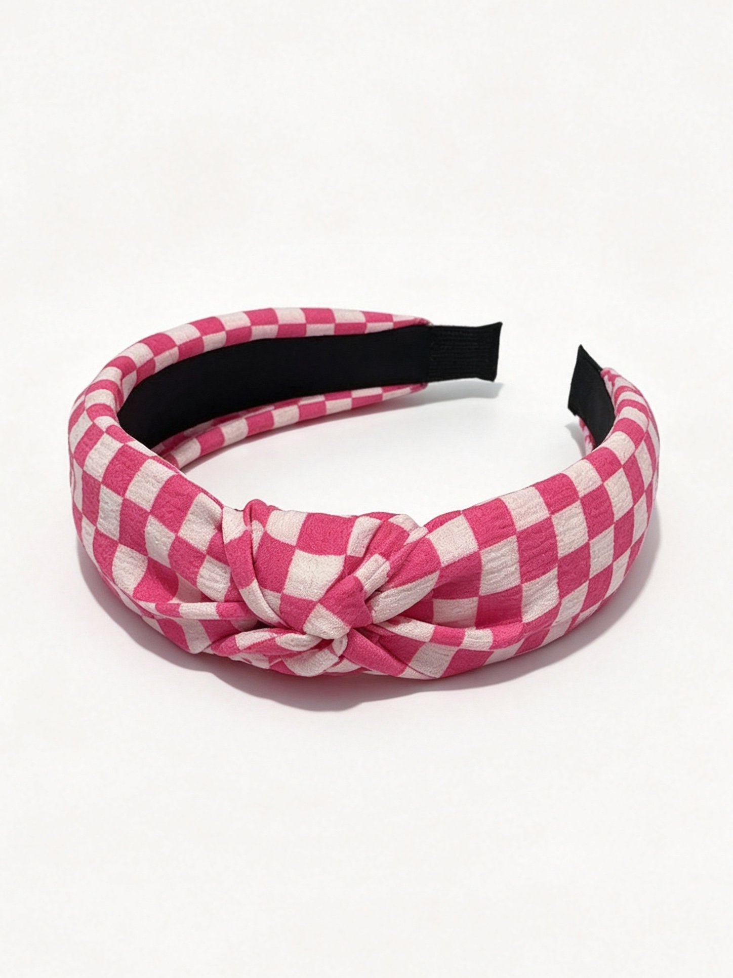 Checkerboard Wide Headband