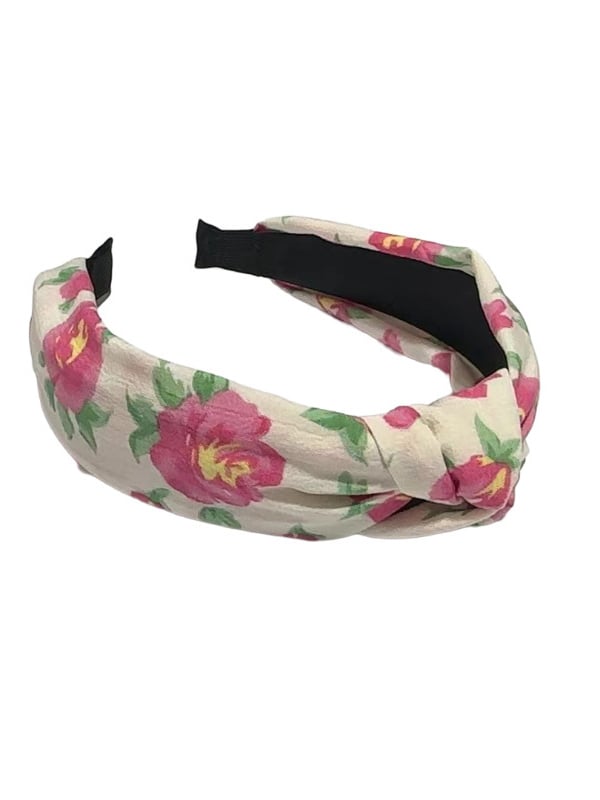 Floral Pattern Wide Headband