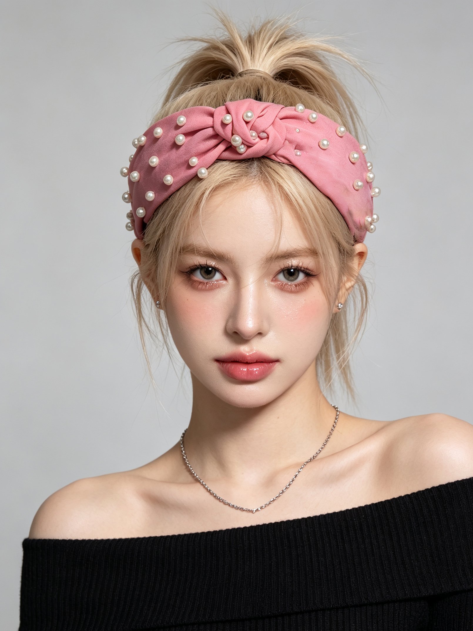 Pearl Wide Headband