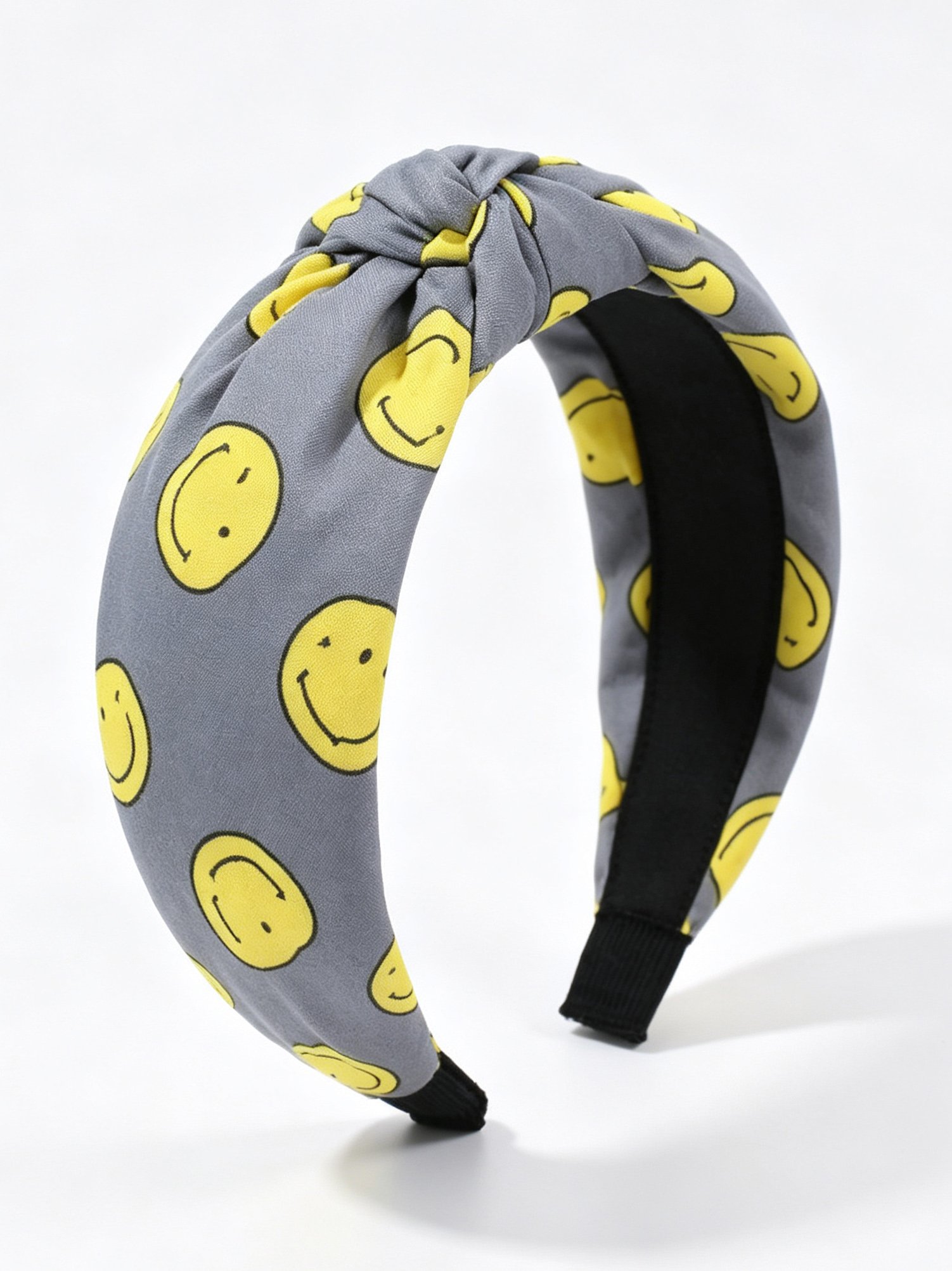 Smiley Face Knotted Headband